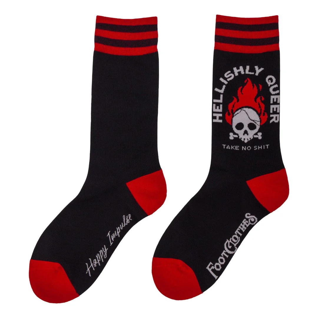 Hellishly Queer Crew Socks - Image 4