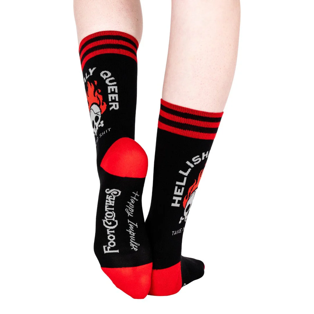 Hellishly Queer Crew Socks - Image 9