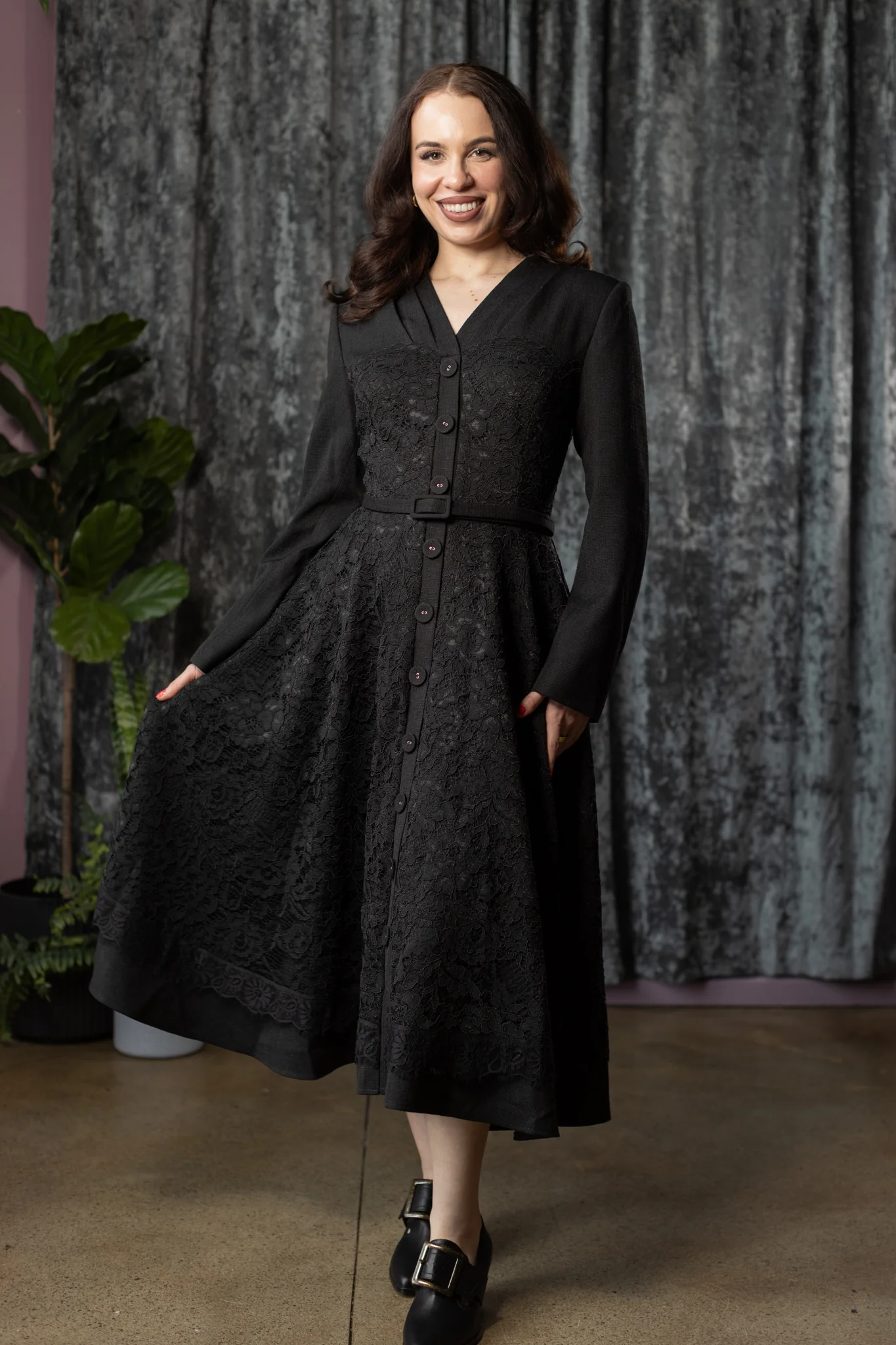 JUNE - 50s inspired housewife style dress- PRE-ORDER - Image 3