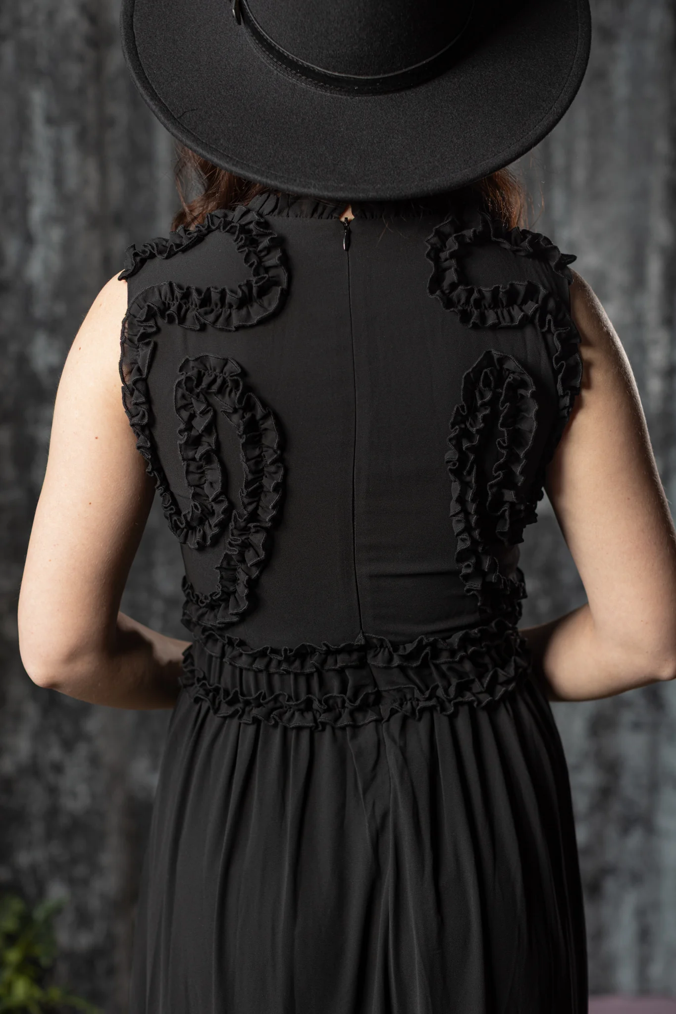 KALMA - 70s inspired dress with ruffle details - PRE-ORDER - Image 6