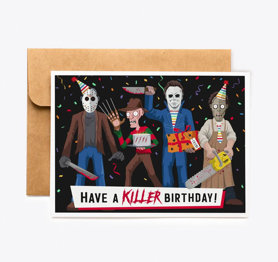 Killer Birthday Card