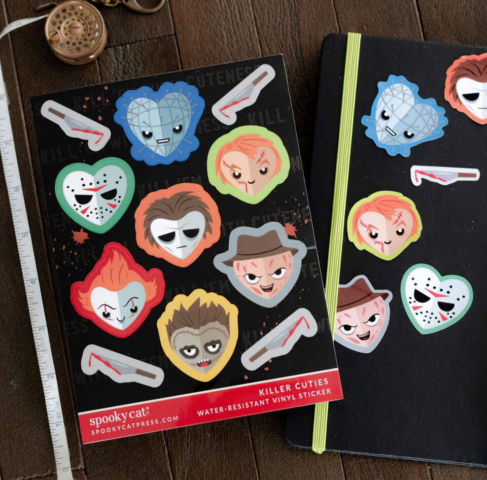 Killer Cuties Sticker Sheet