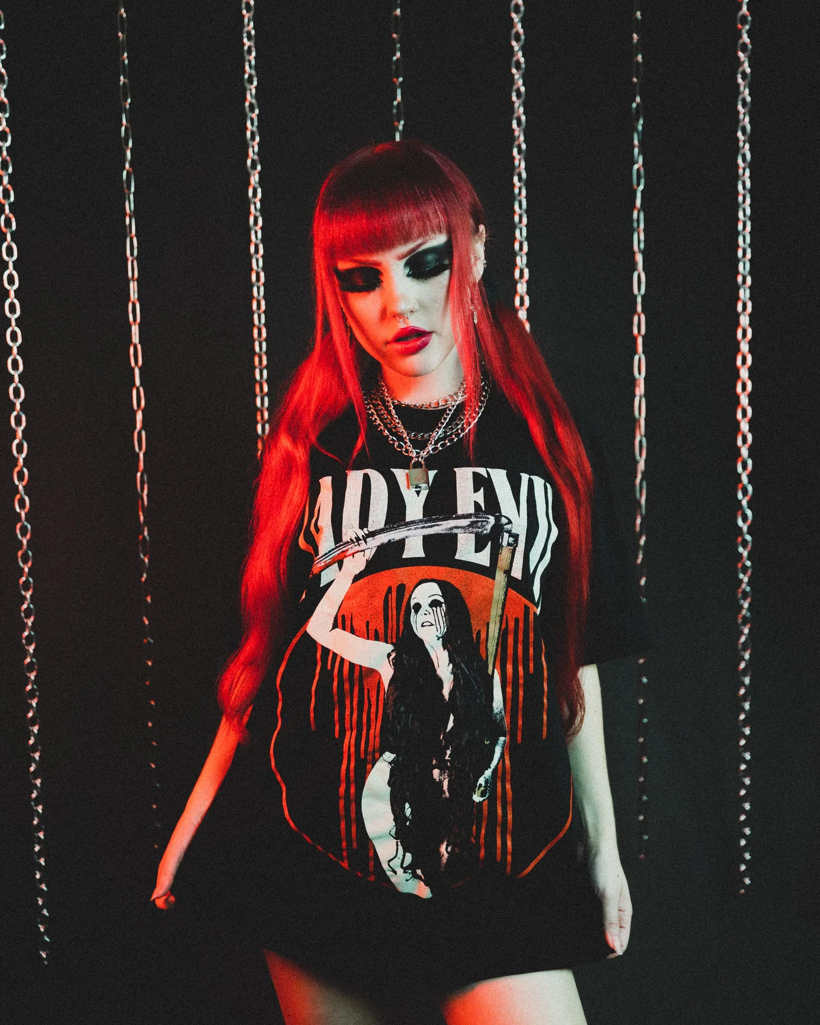 Lady Evil Tee - Image 2