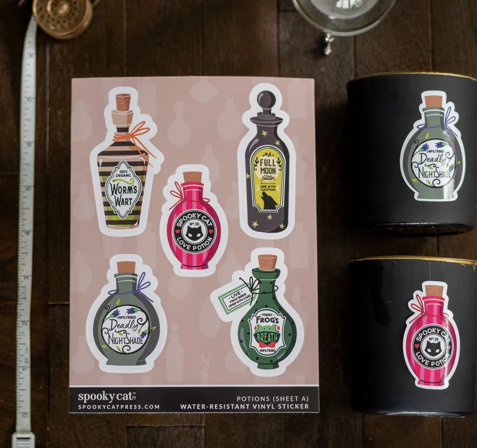 Magic Potion Vinyl Sticker (Sheet A)