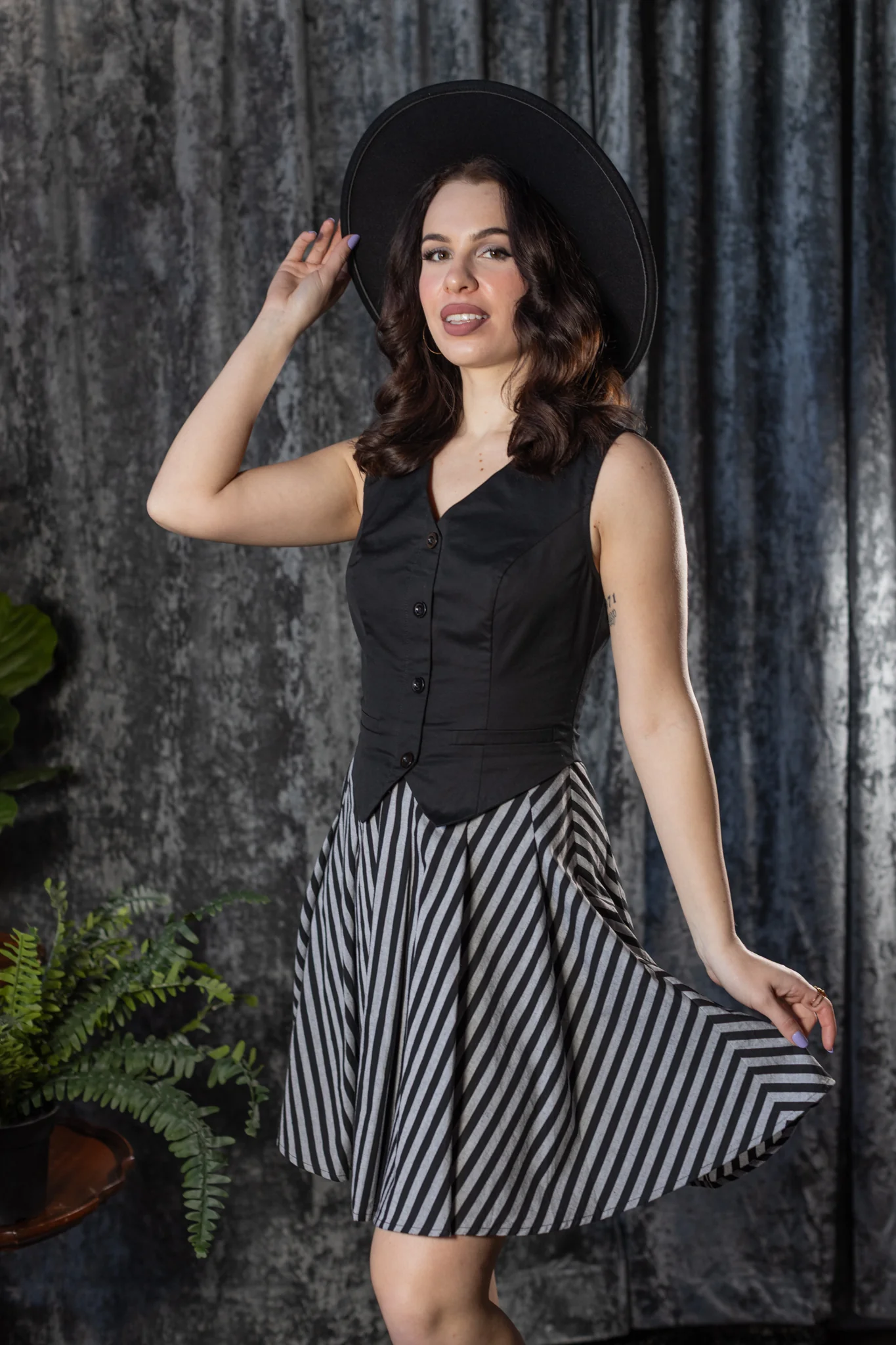 Matilda - Classic Dark Academia Dress - Pre-Order