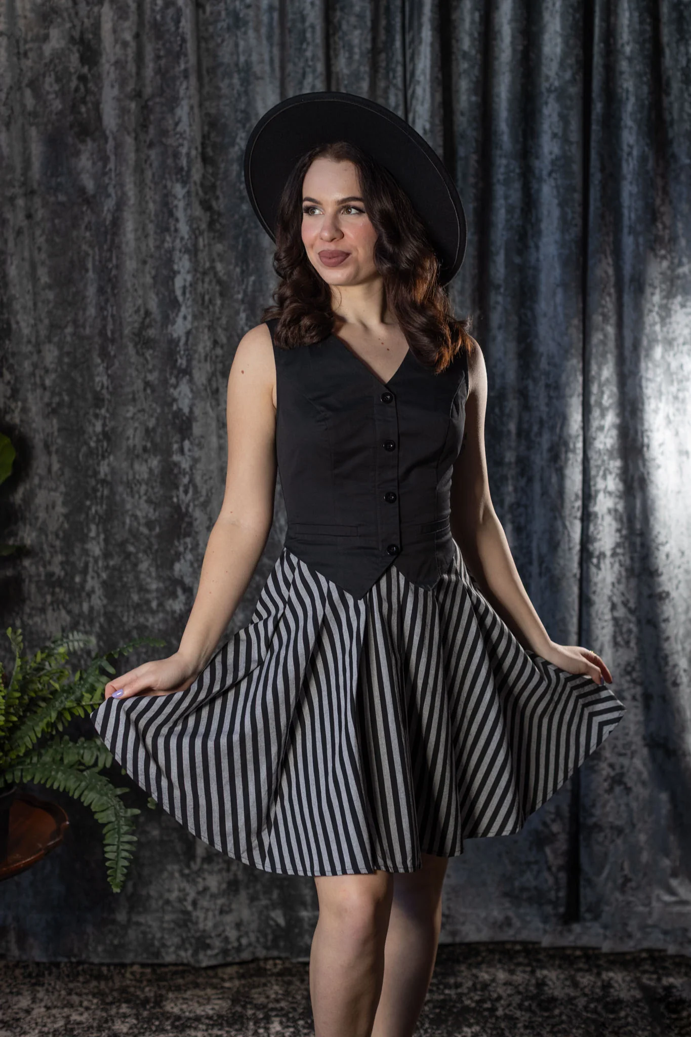 Matilda - Classic Dark Academia Dress - Pre-Order - Image 2