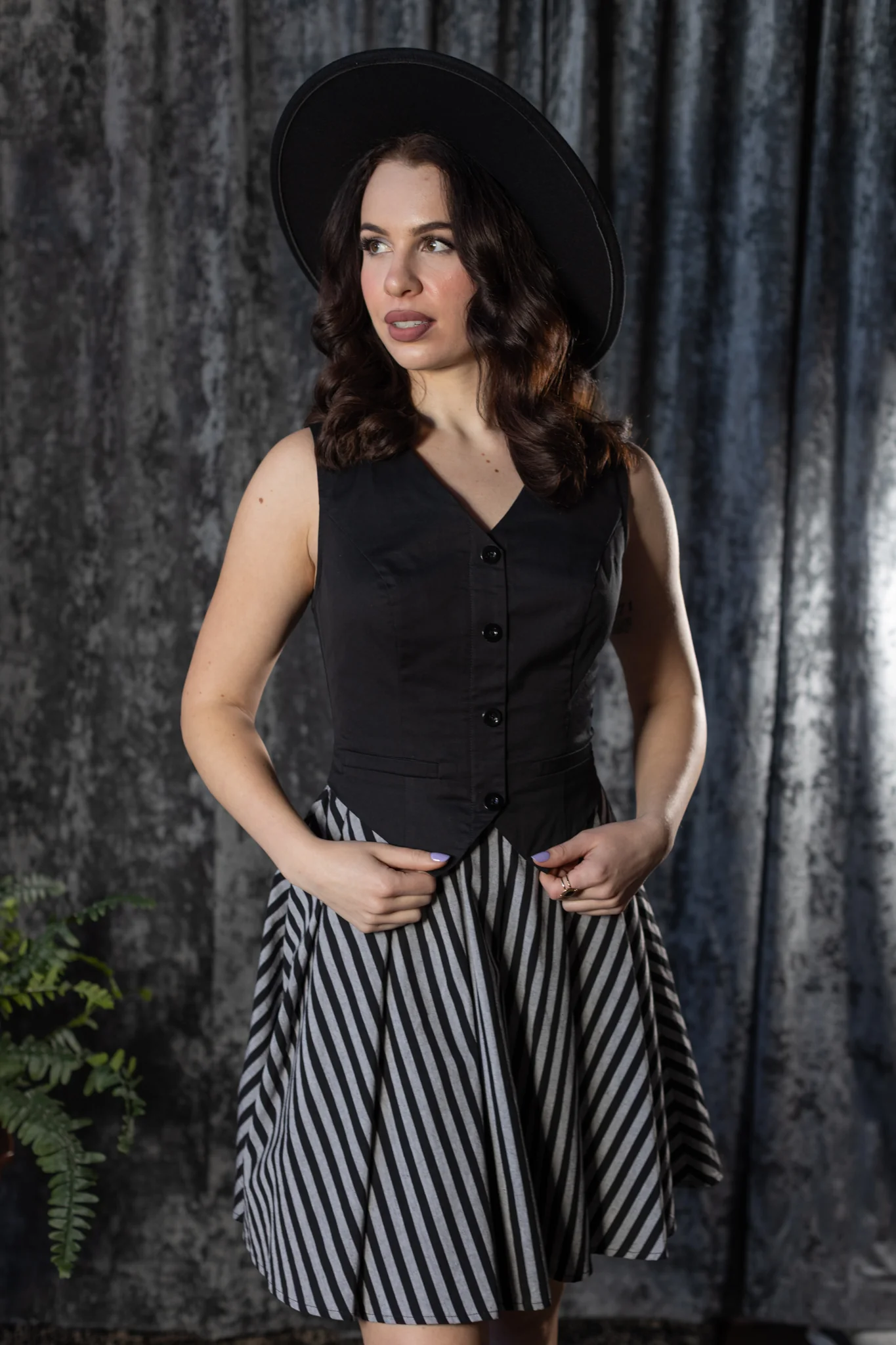 Matilda - Classic Dark Academia Dress - Pre-Order - Image 4