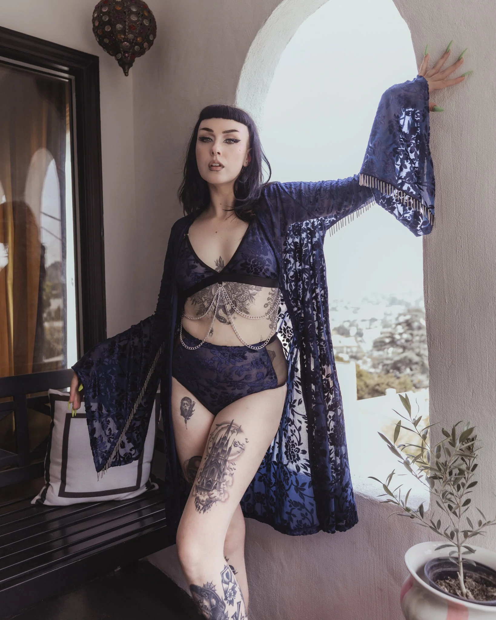 Midnight Muse Kimono - Image 3