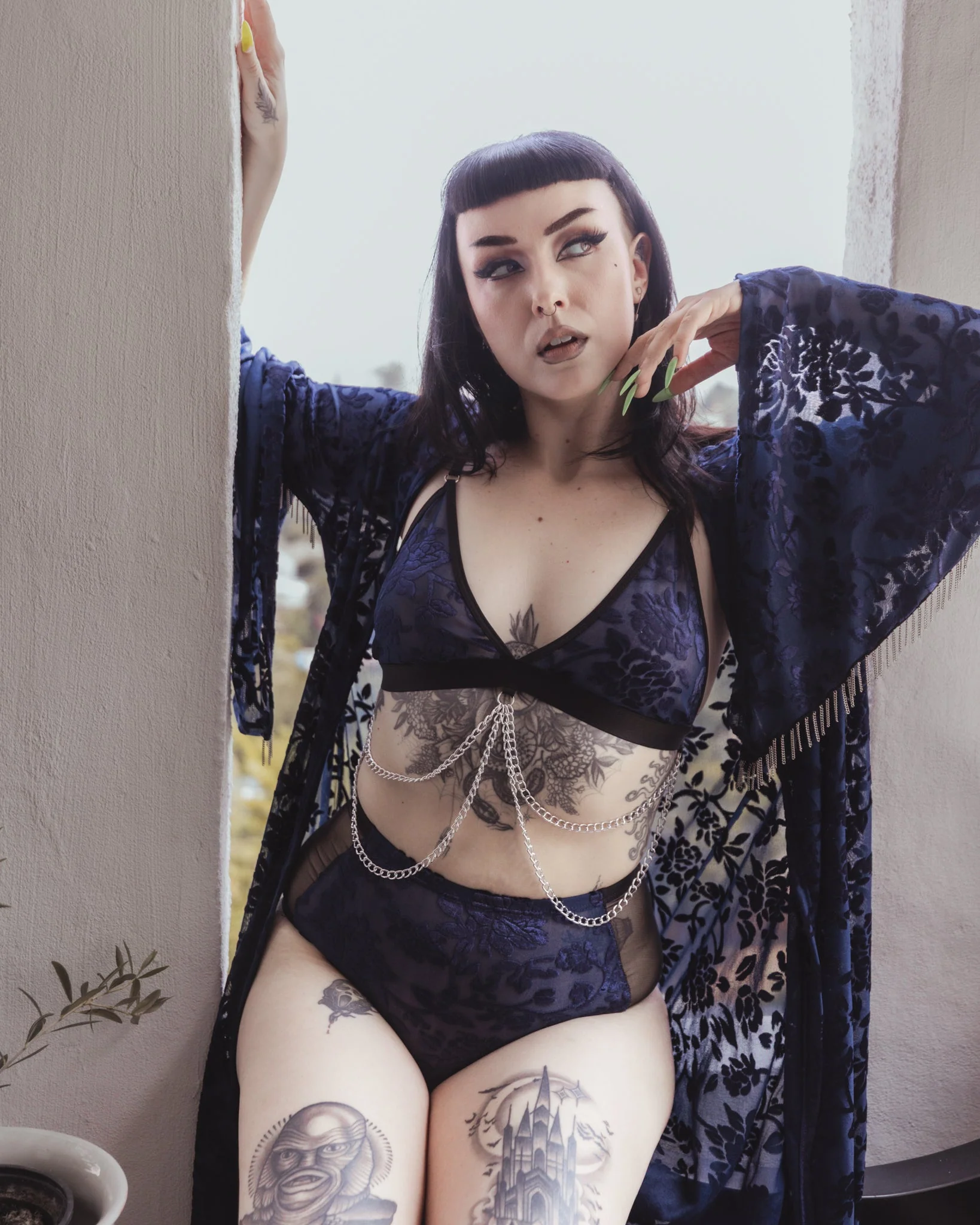 Midnight Muse Kimono - Image 6