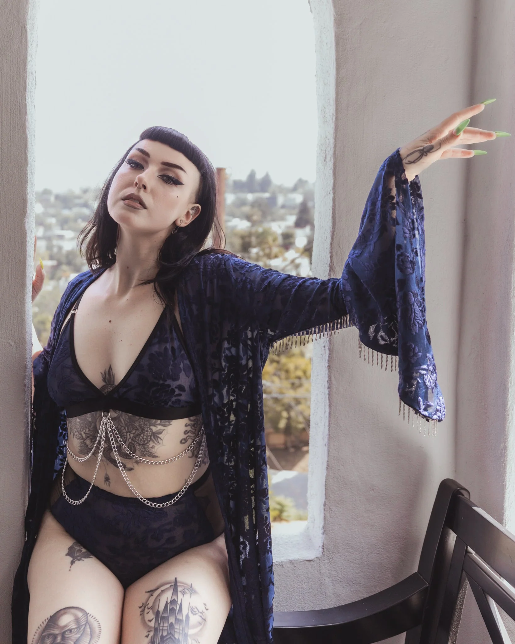 Midnight Muse Kimono - Image 7