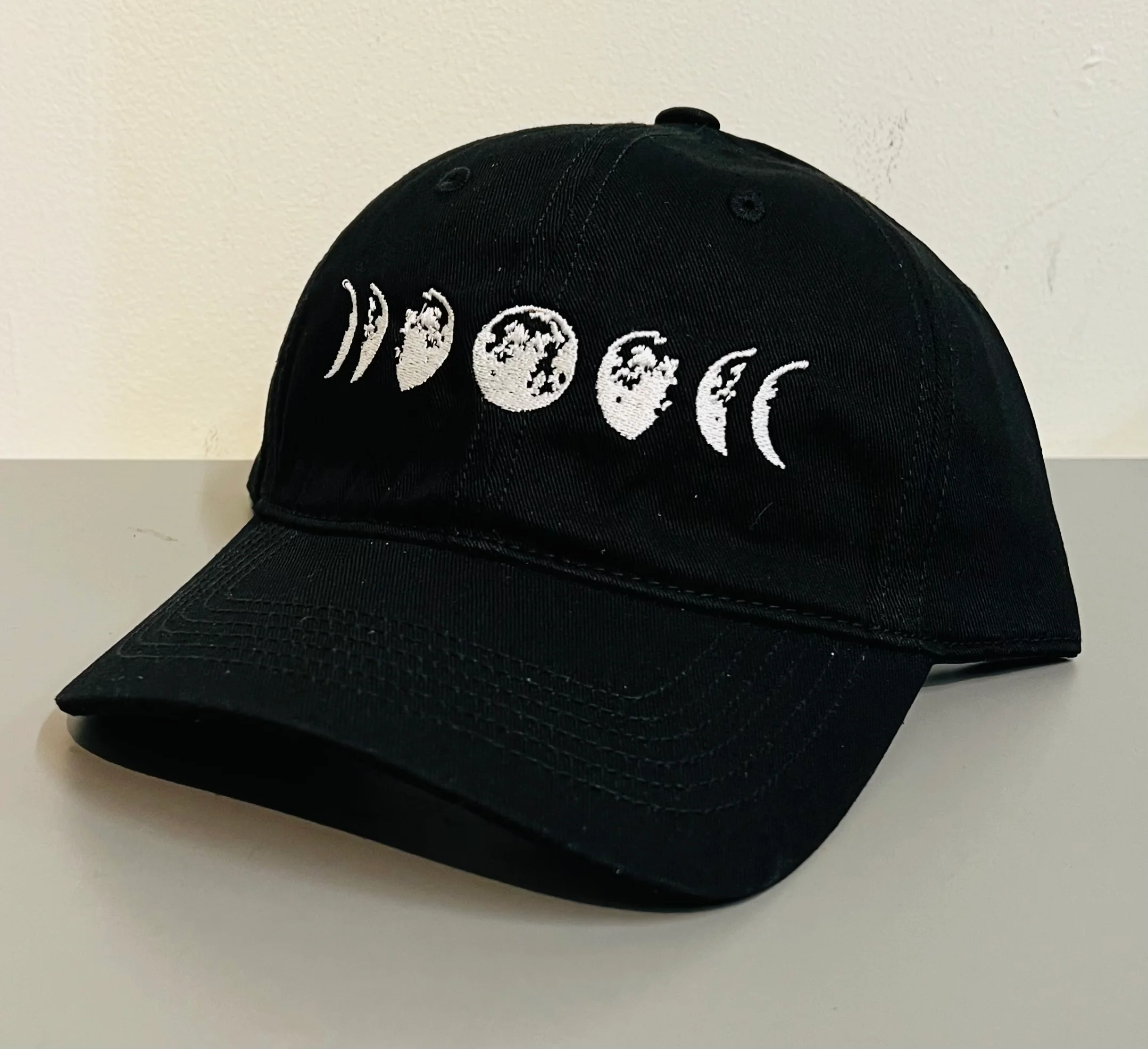 Moon Phase - embroidered dad hat - READY TO SHIP