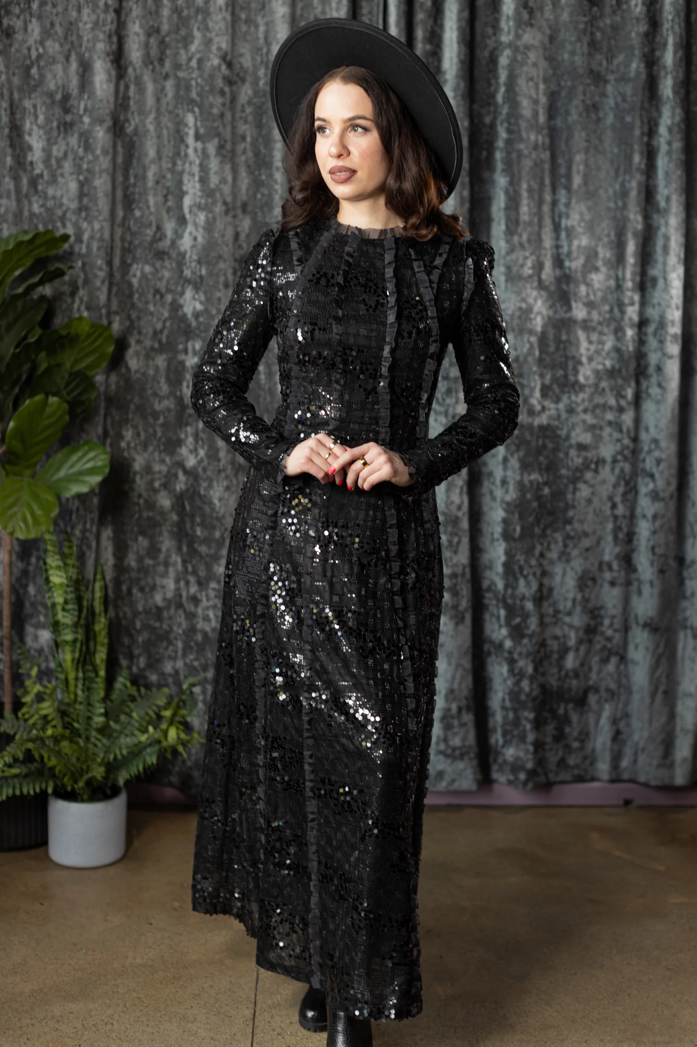 NARCISSA - 60s inspired sequin party dress - PRE-ORDER