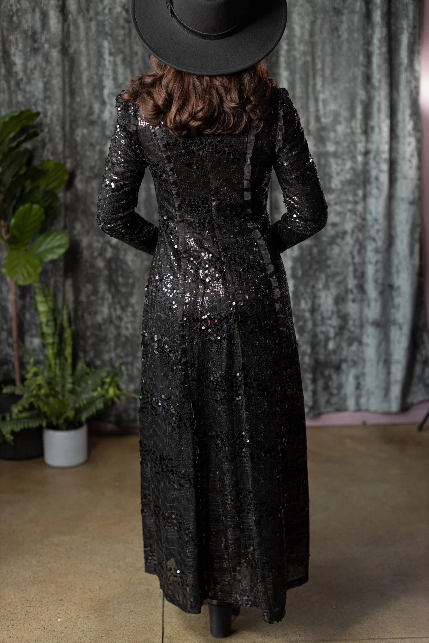 NARCISSA - 60s inspired sequin party dress - PRE-ORDER - Image 7