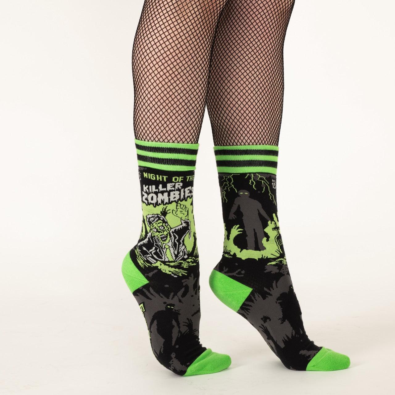 Night of the Killer Zombies Crew Socks - Image 4