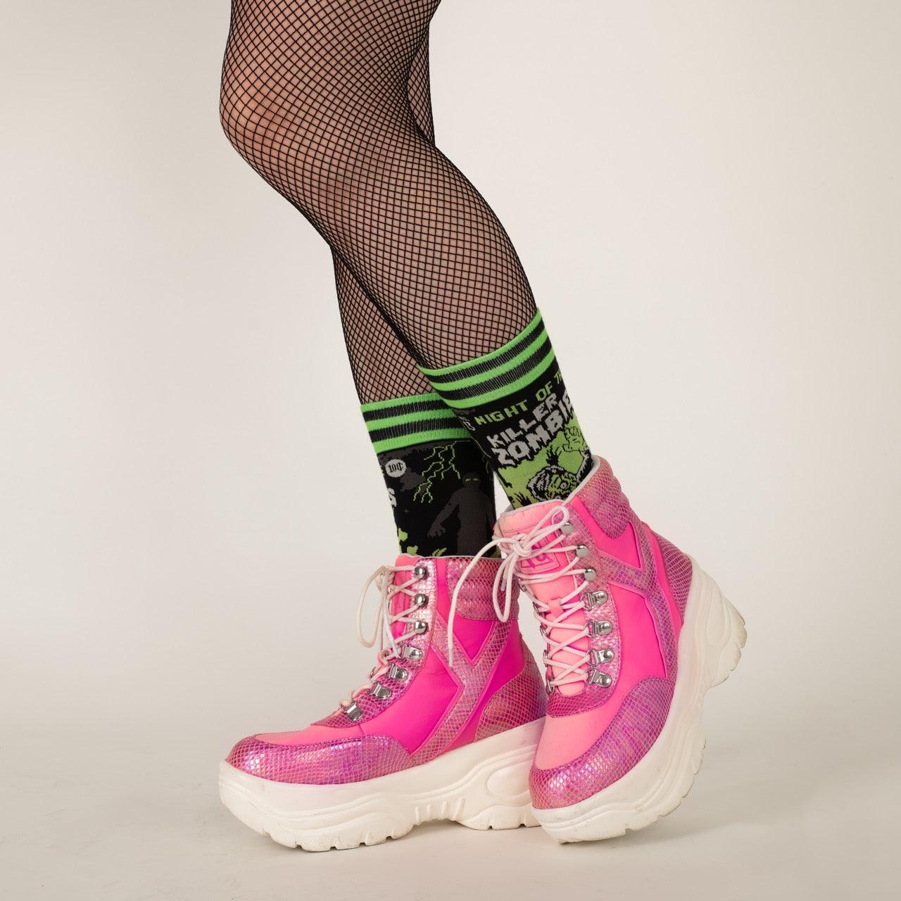 Night of the Killer Zombies Crew Socks - Image 9