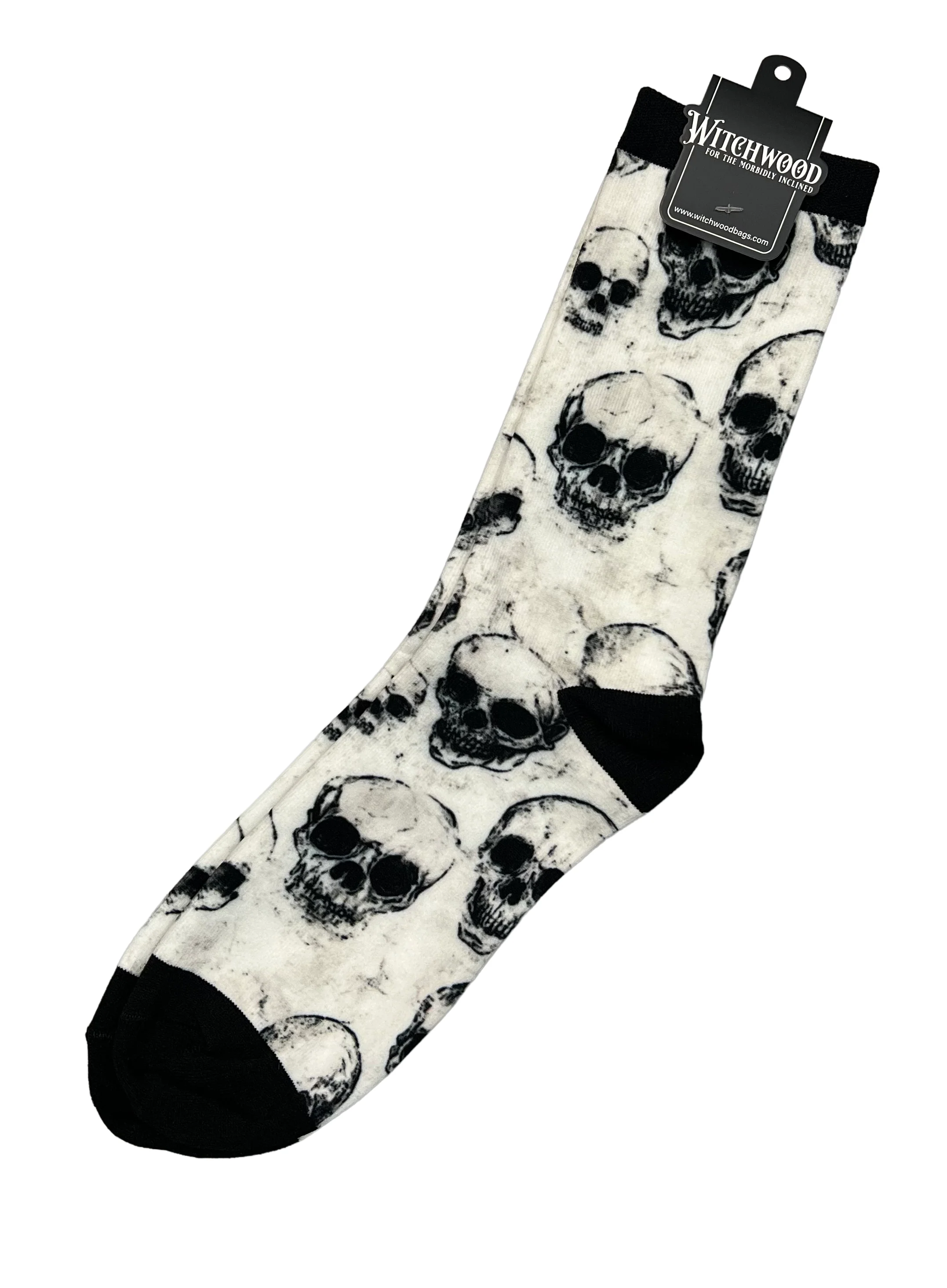 Novelty Socks - Distressed Skulls