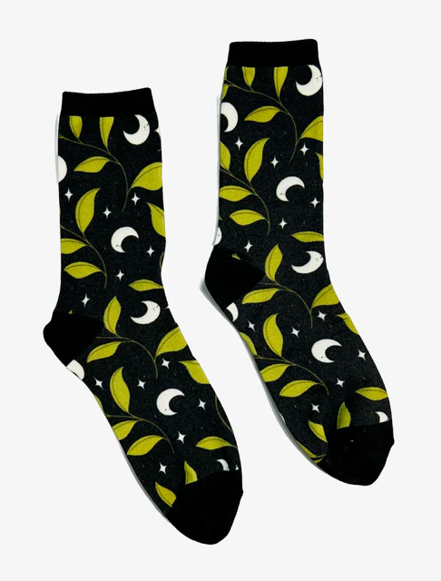 Novelty Socks - Fern Moon