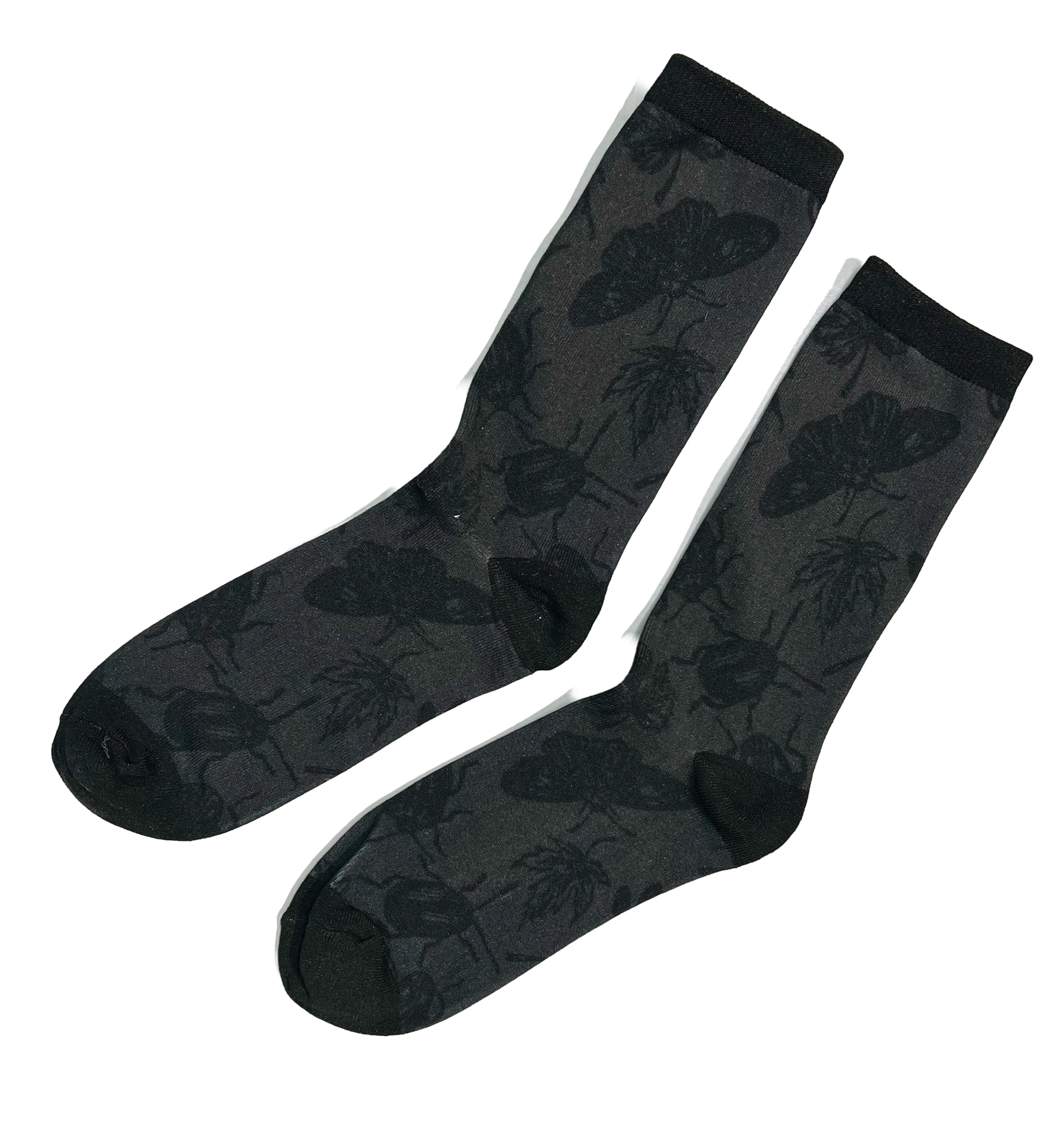 Novelty Socks - Insects - Black on Black