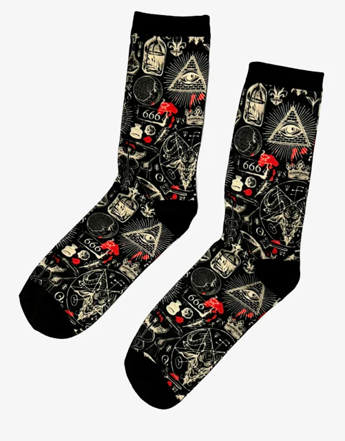 Novelty Socks - Occult