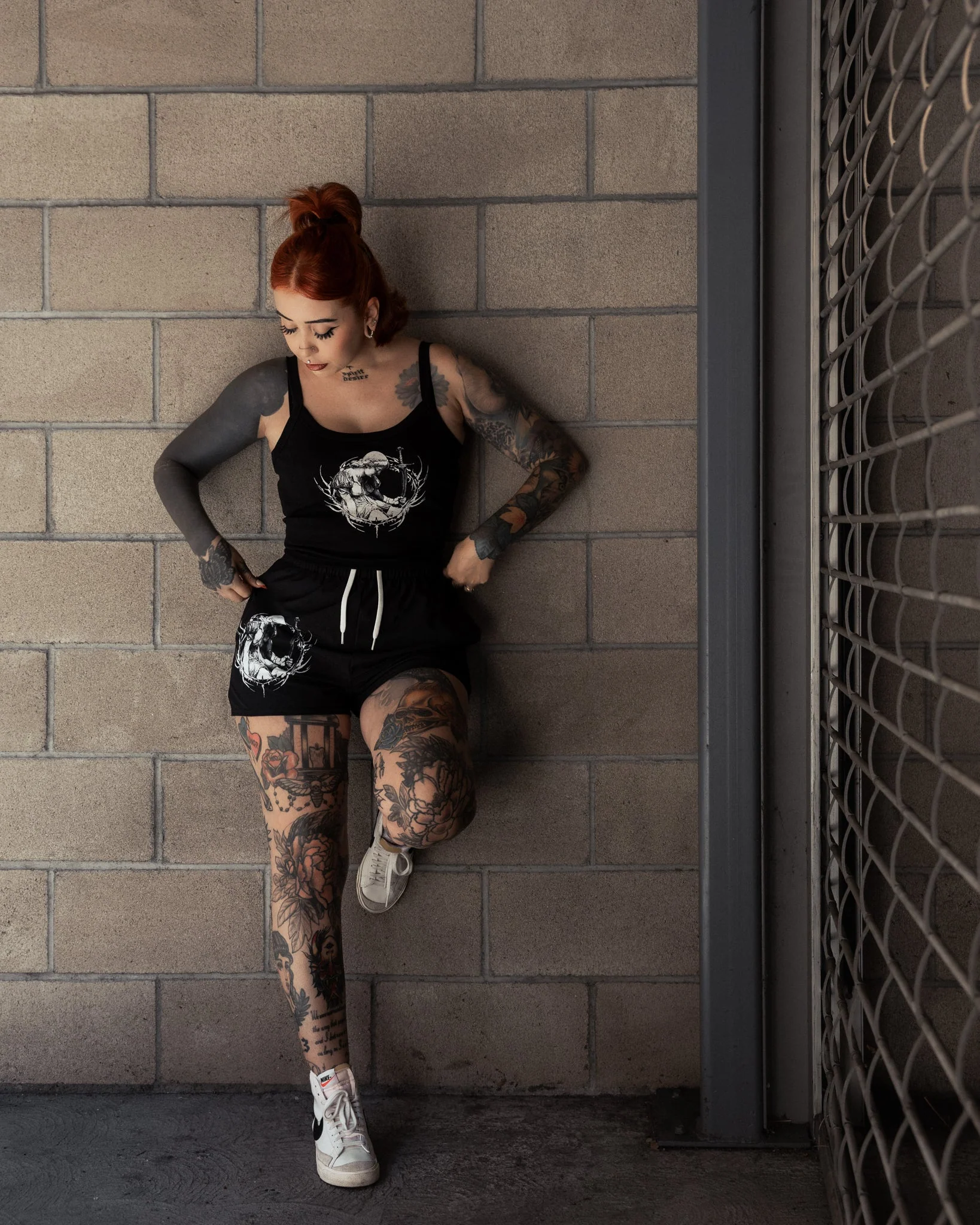 Obsidian Hymn Athletic Shorts - Image 2