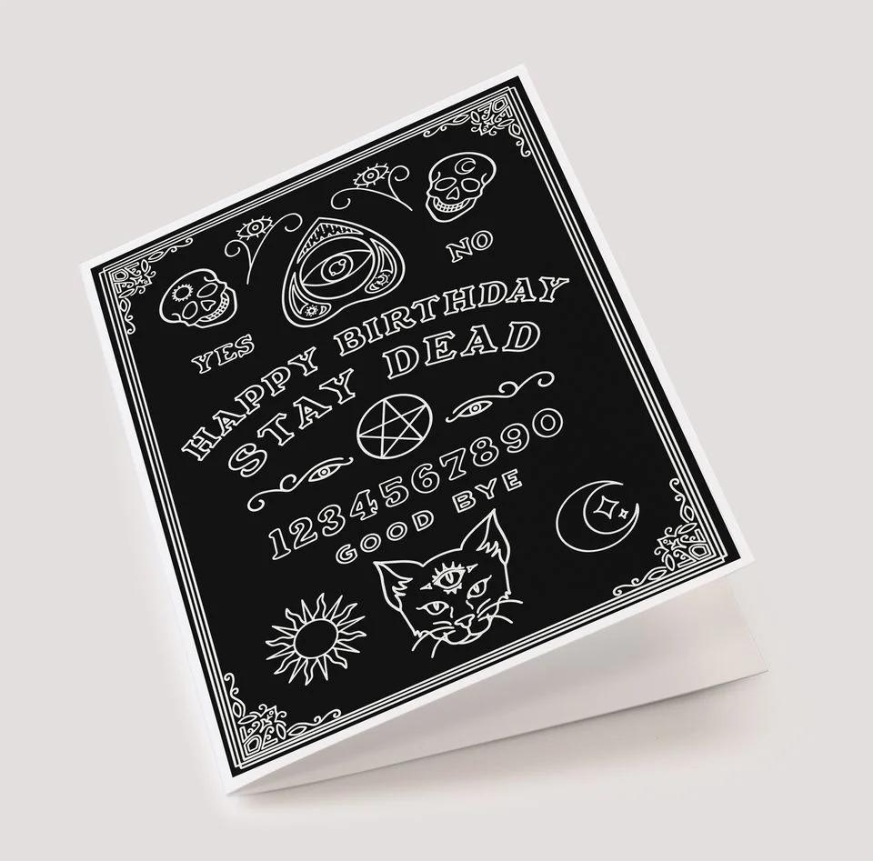 Ouija Board Birthday Card - Image 3