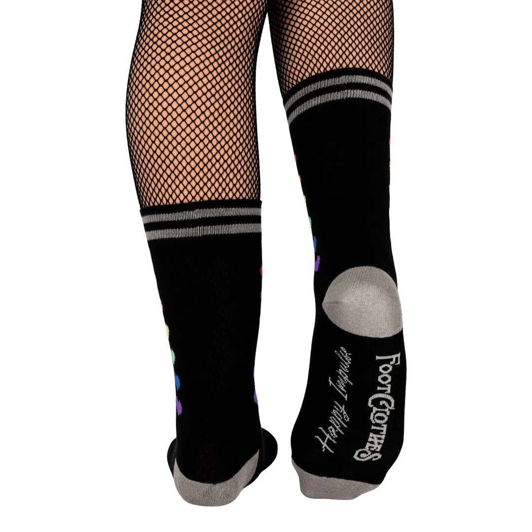 Pride Pixel Hearts Crew Socks - Image 8