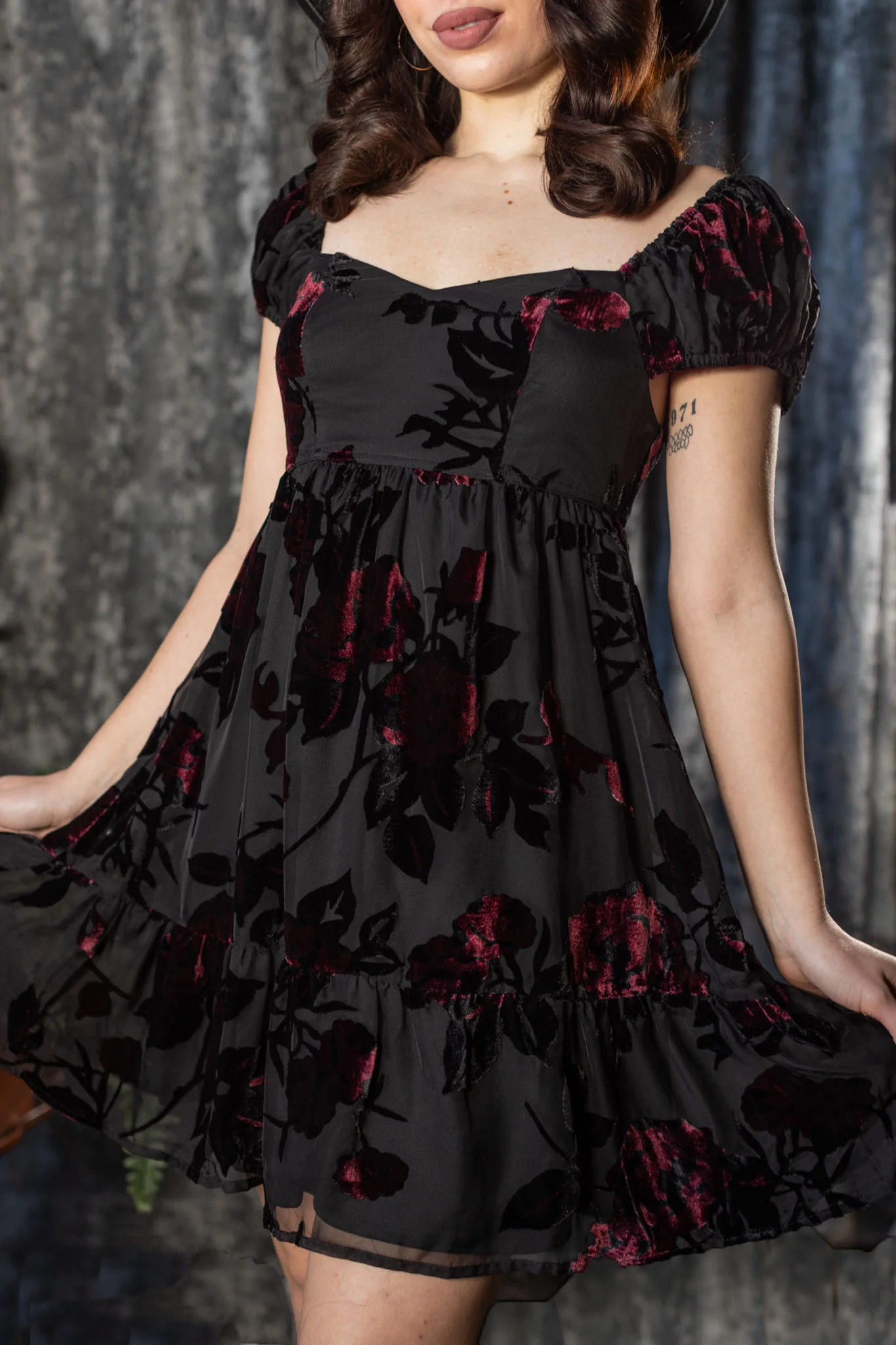 Reagan - Romantic Floral Babydoll Dress - Pre-Order - Image 6