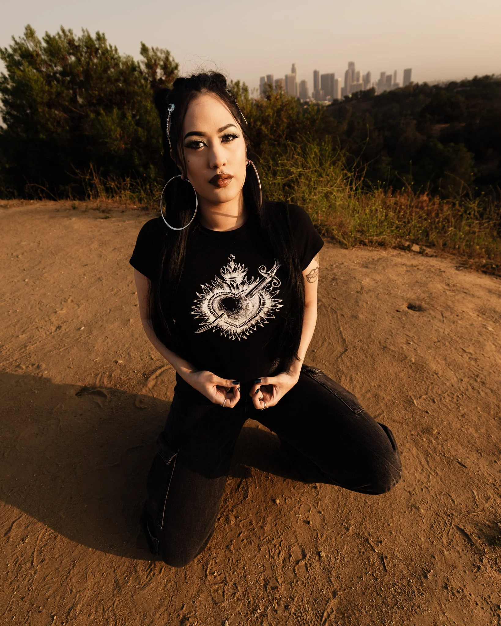 Sacred Heart Baby Tee - Image 6