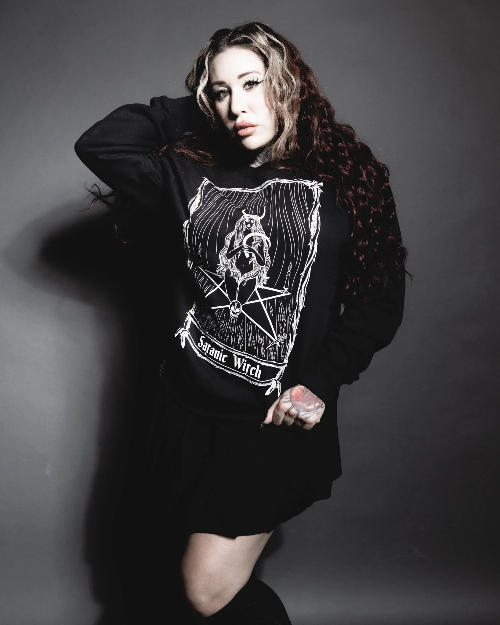 Satanic Witch Sweatshirt - Image 3