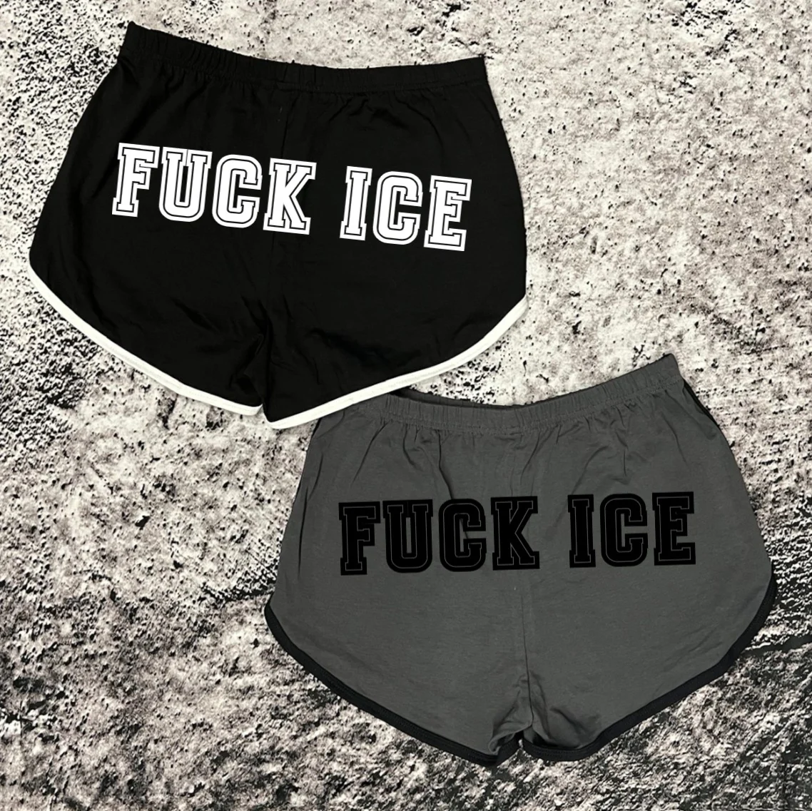 Shorts - FUCK ICE - ALL PROFITS will be donated to the ACLU Immigrant Rights Project