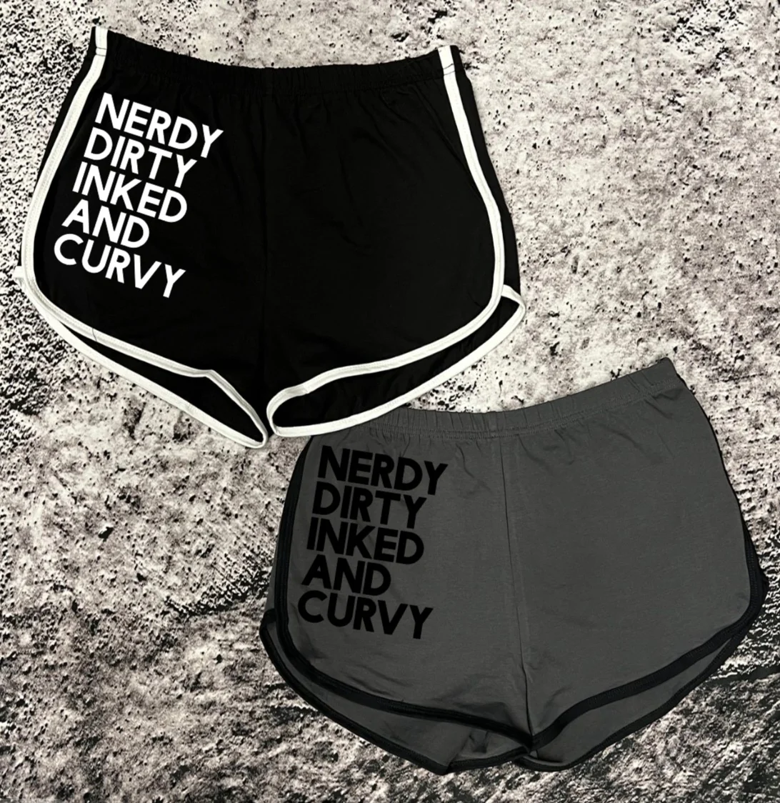 Shorts - Nerdy Dirty Inked and Curvy