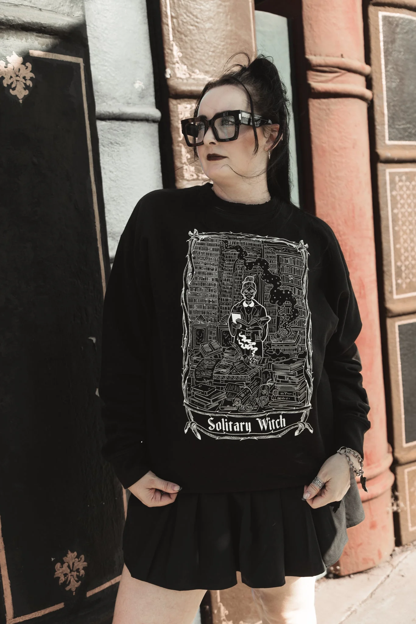 Solitary Witch Sweatshirt - Image 3