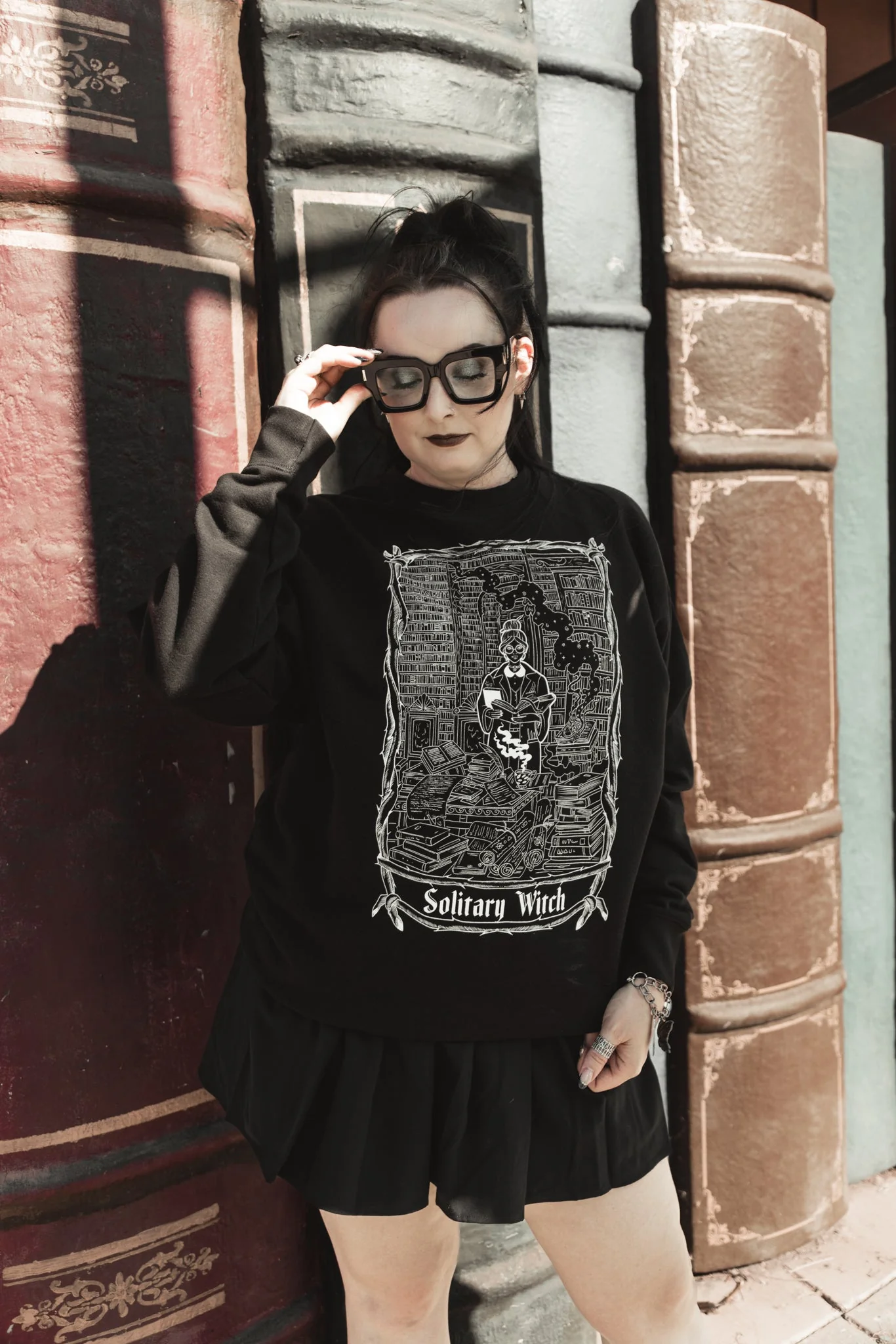Solitary Witch Sweatshirt - Image 4