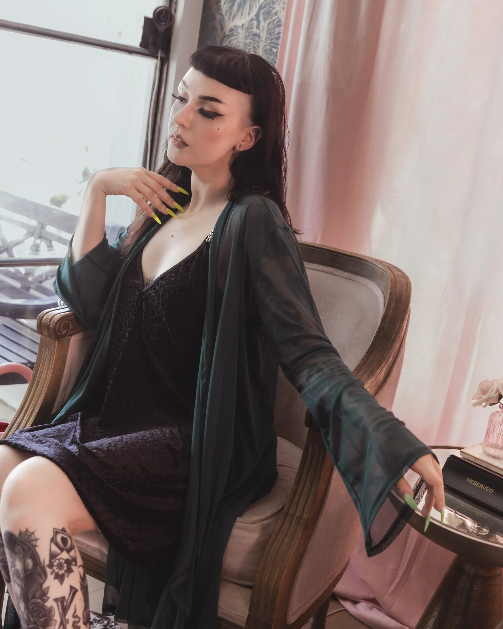 Sorceress Veil Kimono - Image 2