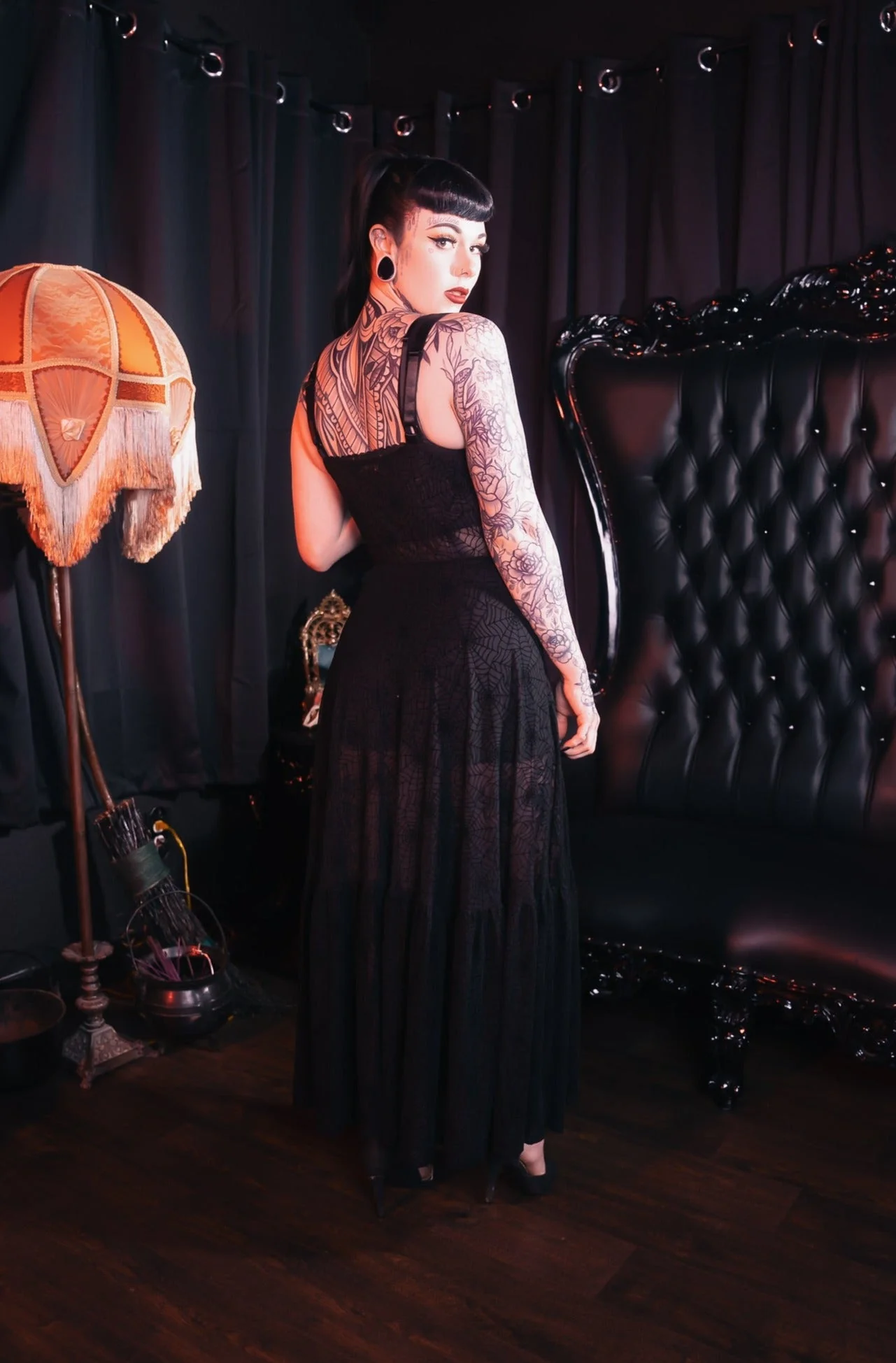 Spider's Silk Maxi Dress - Image 2