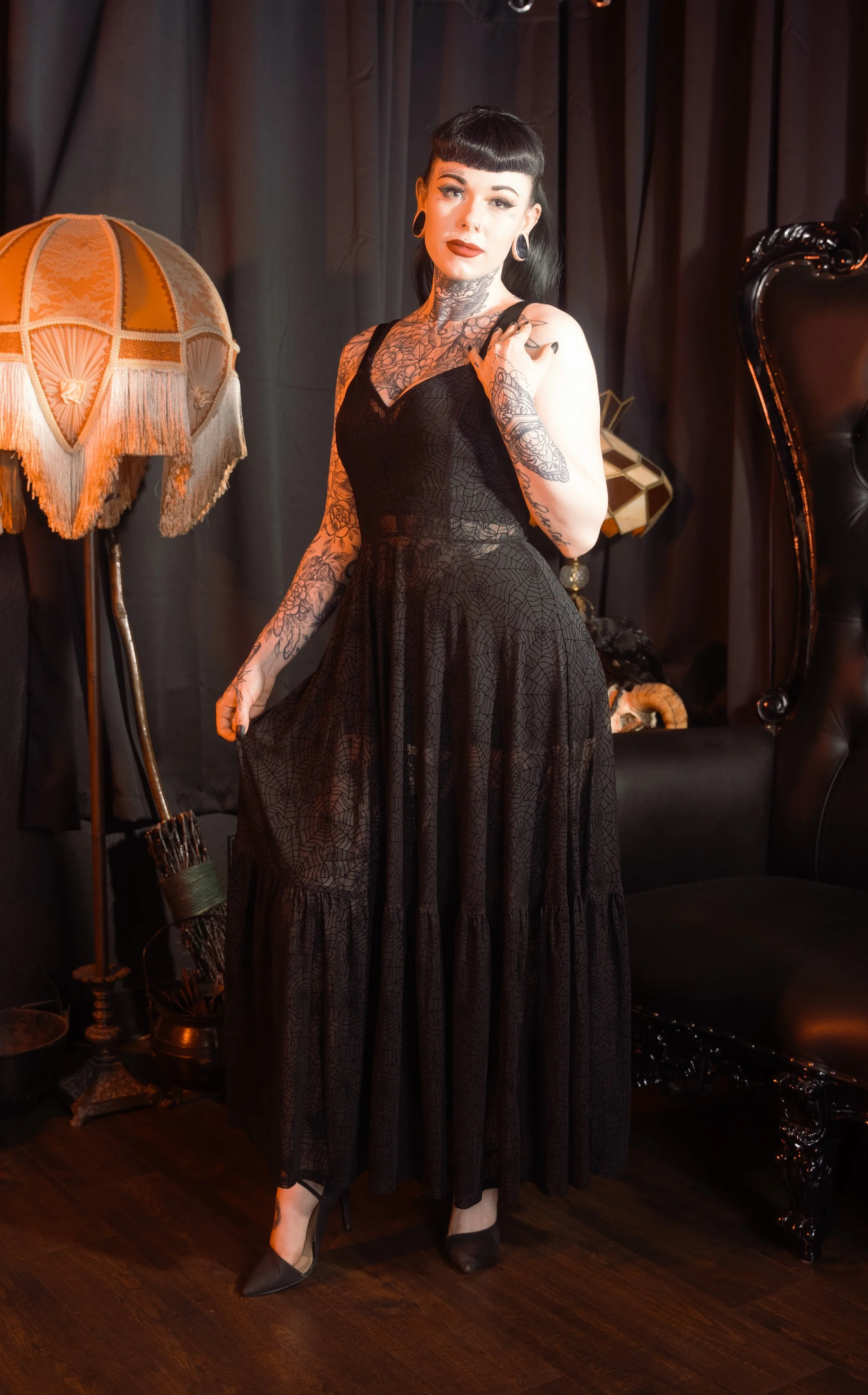 Spider's Silk Maxi Dress - Image 3