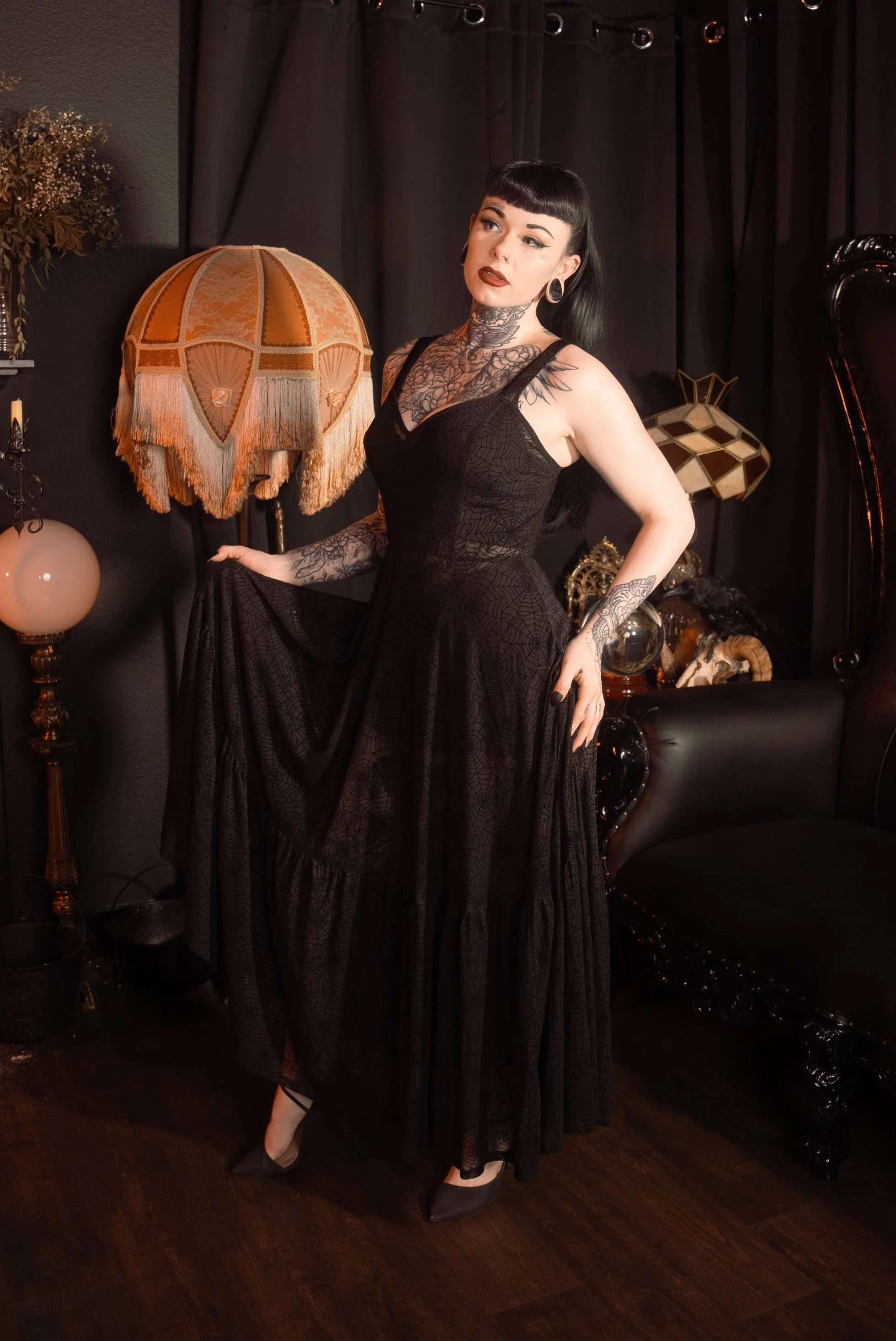 Spider's Silk Maxi Dress - Image 4