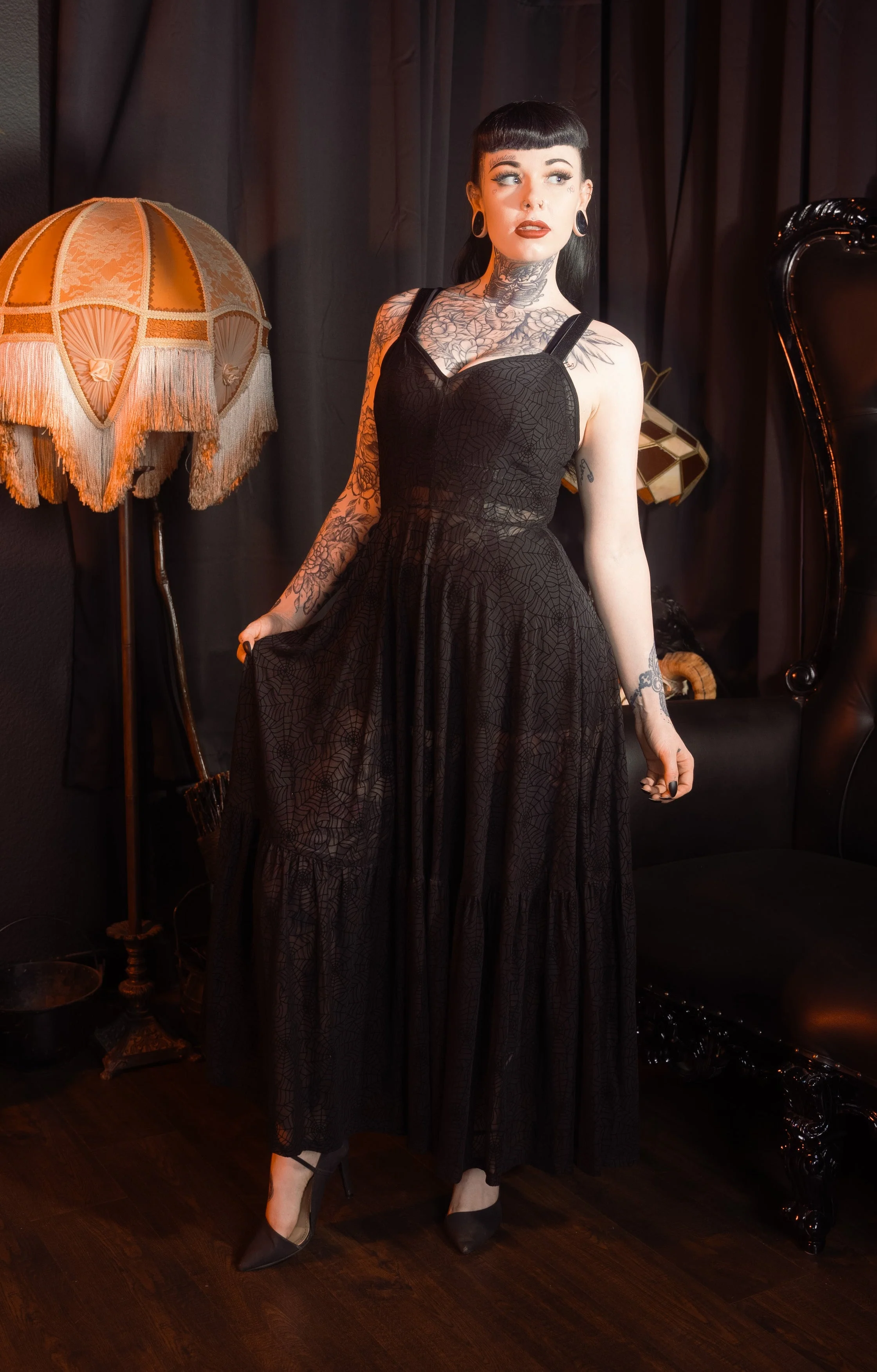 Spider's Silk Maxi Dress - Image 5