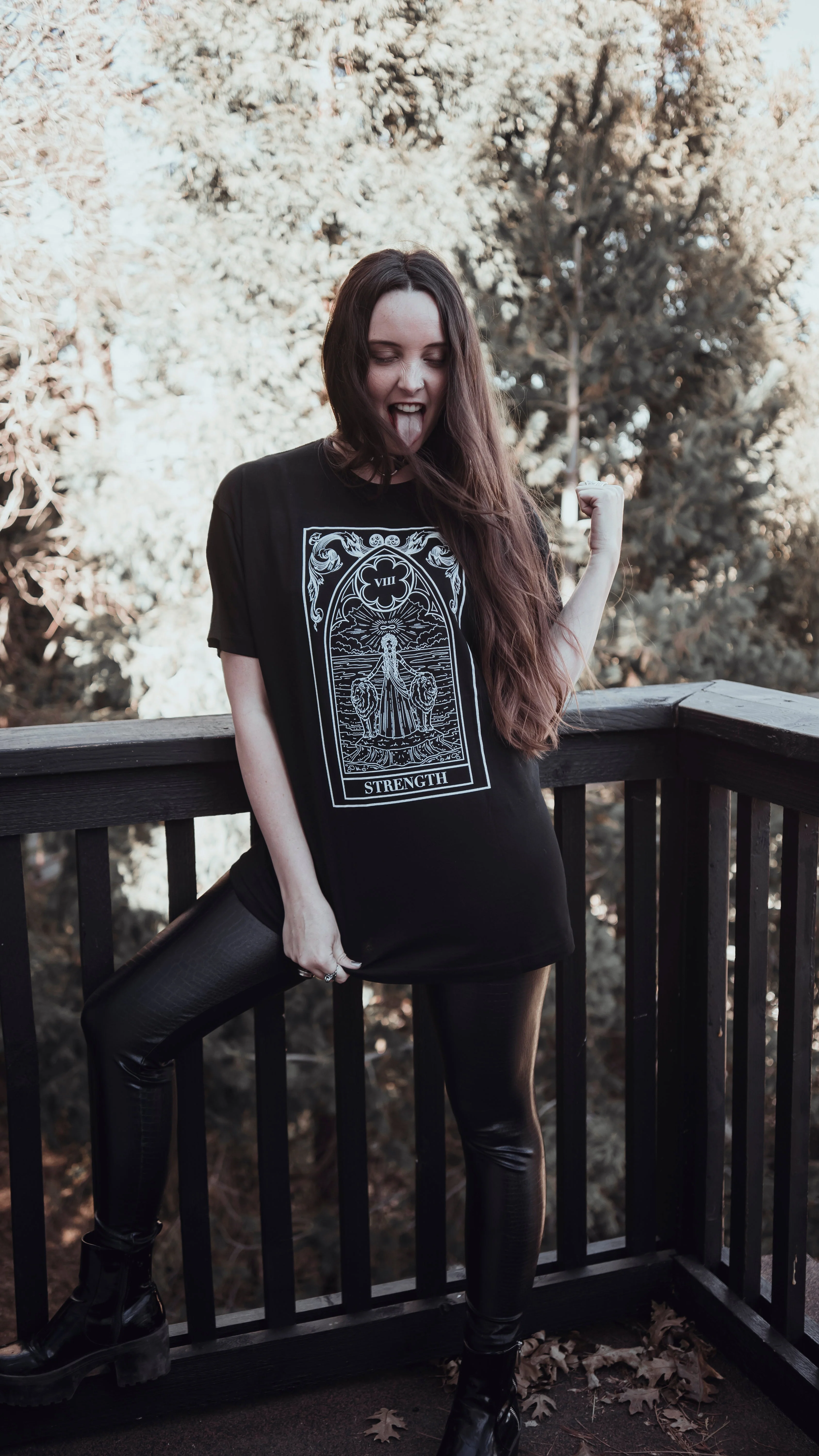 Strength Tarot Tee - Image 2