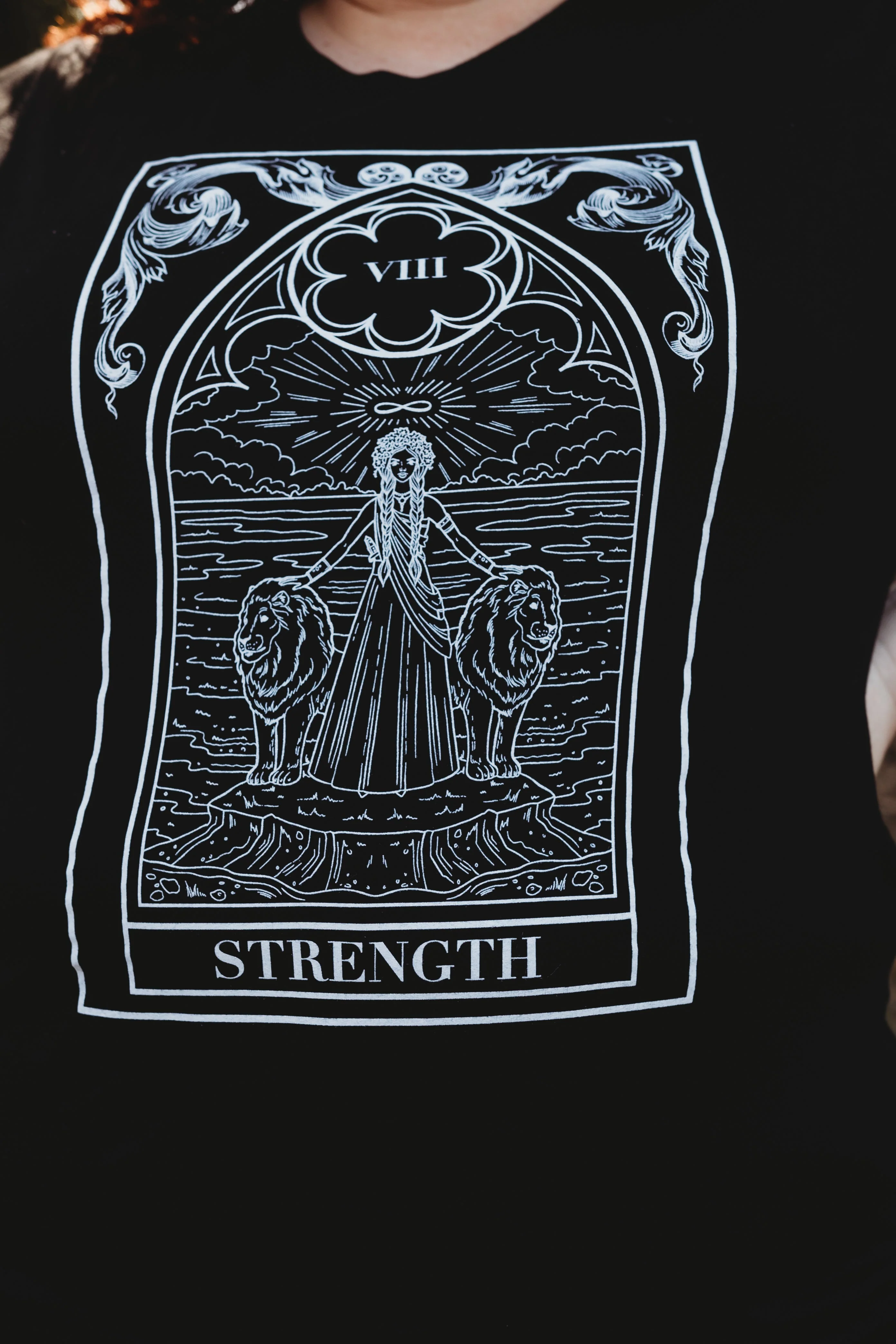 Strength Tarot Tee - Image 3