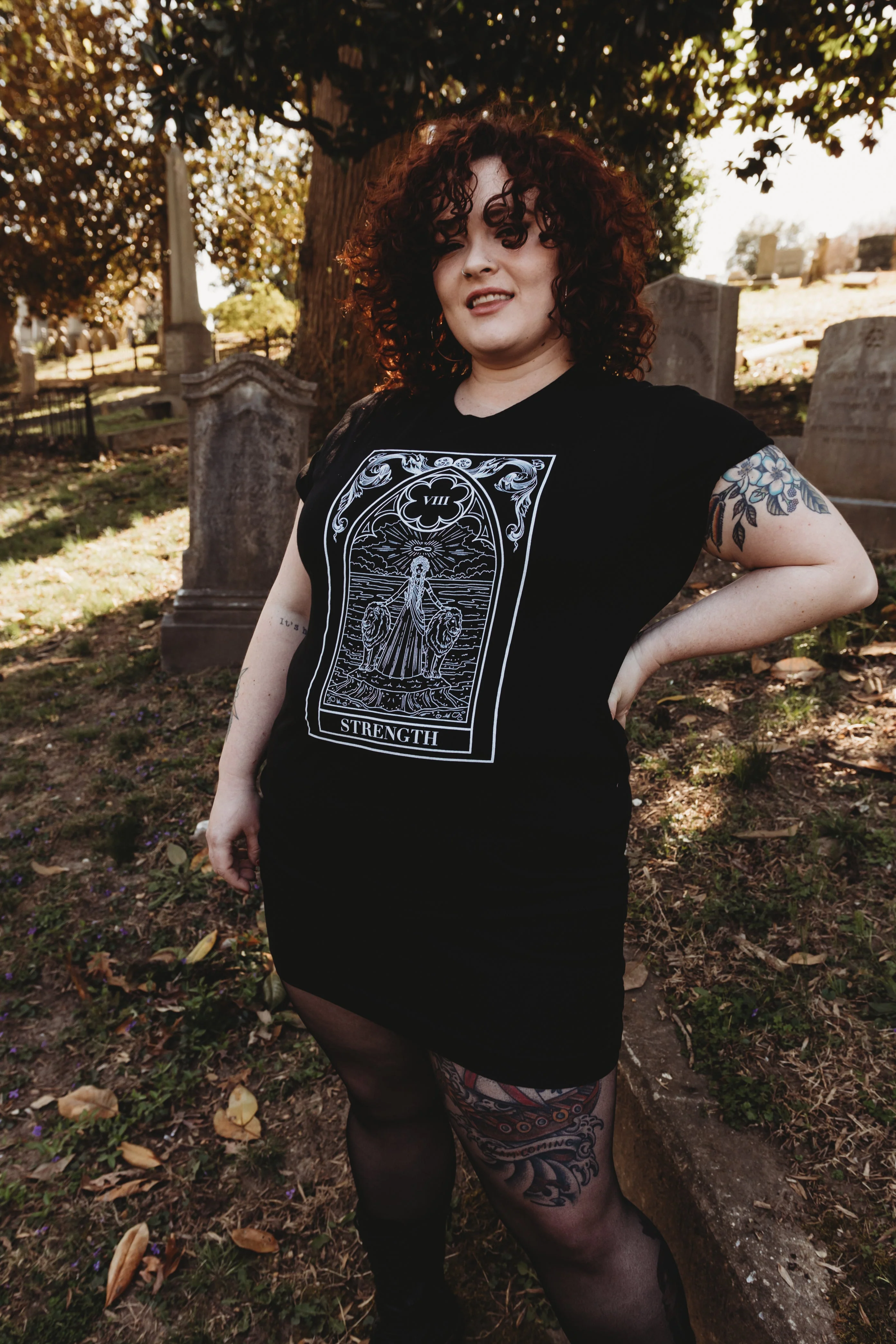 Strength Tarot Tee - Image 4