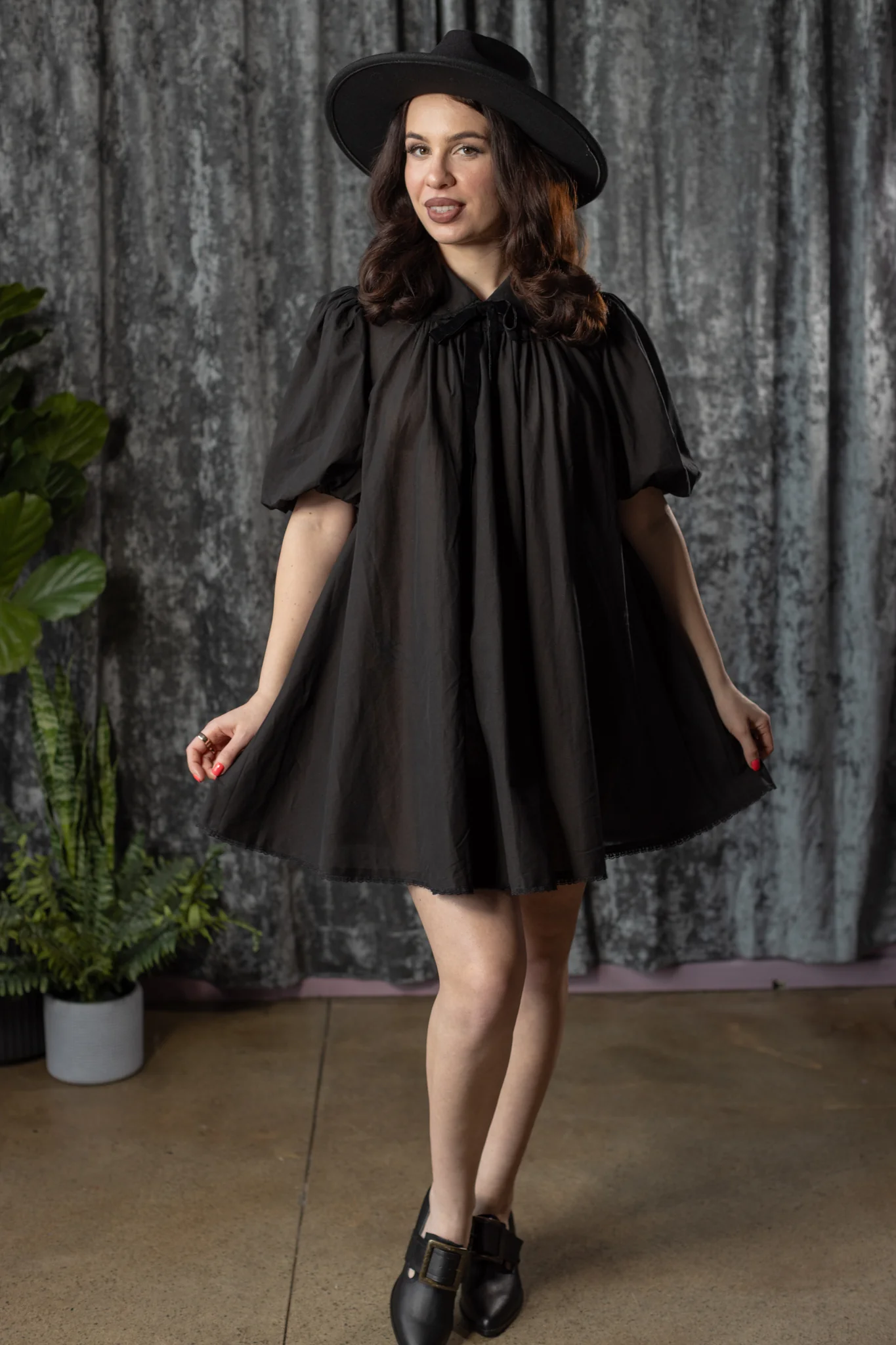 SYBIL - Linen mini tent dress - PRE-ORDER - Image 3