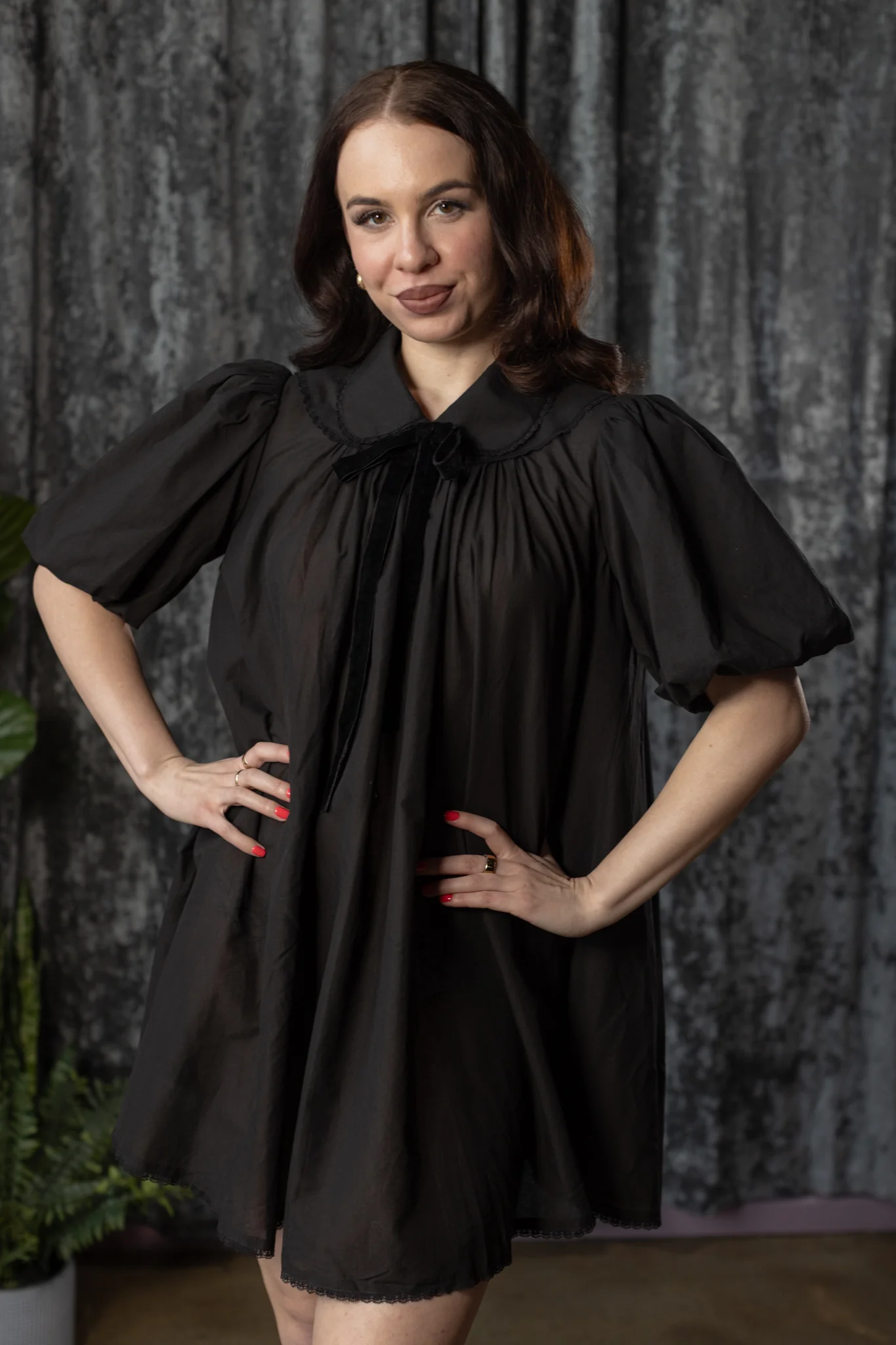 SYBIL - Linen mini tent dress - PRE-ORDER - Image 4
