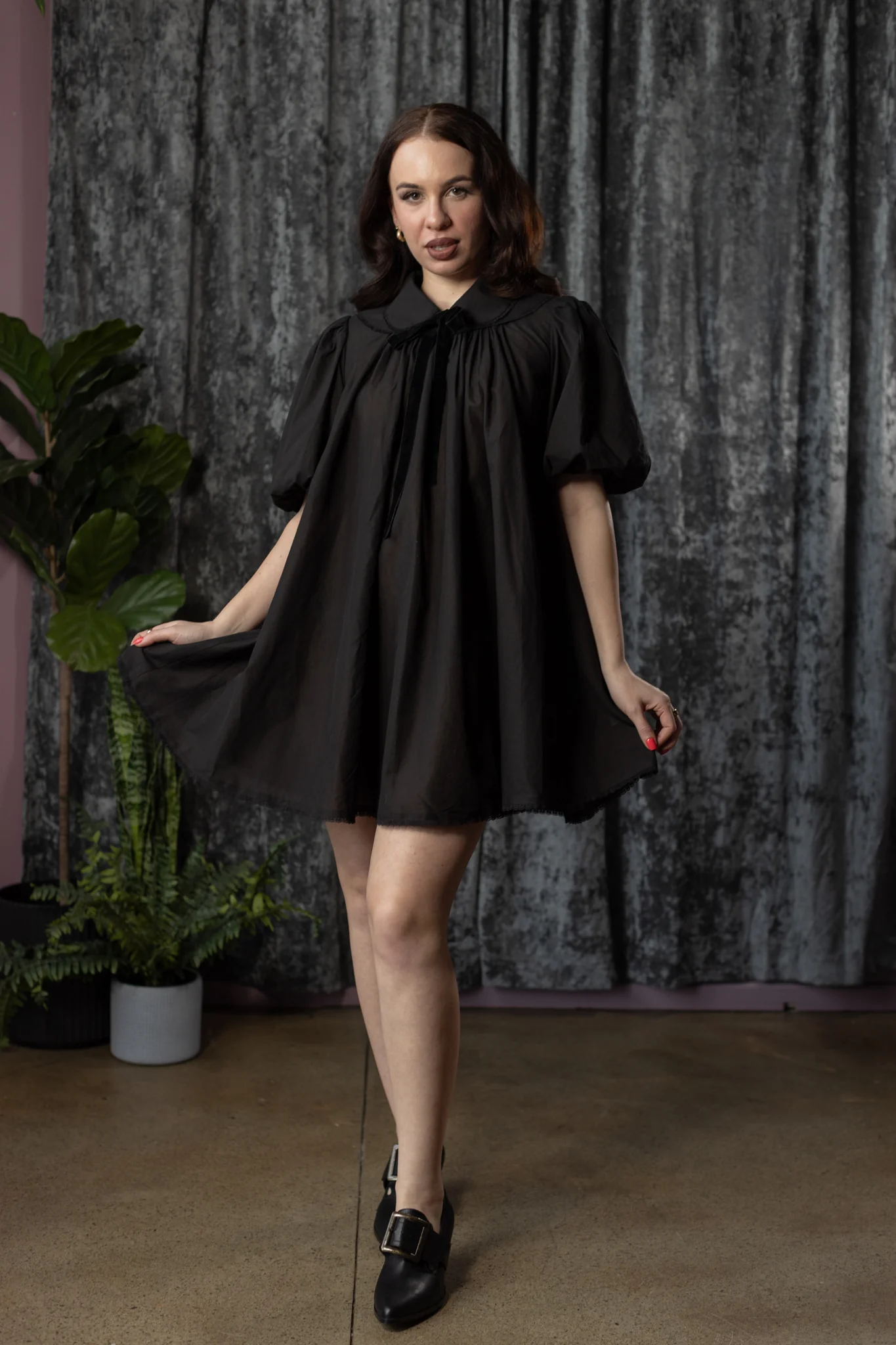 SYBIL - Linen mini tent dress - PRE-ORDER - Image 5