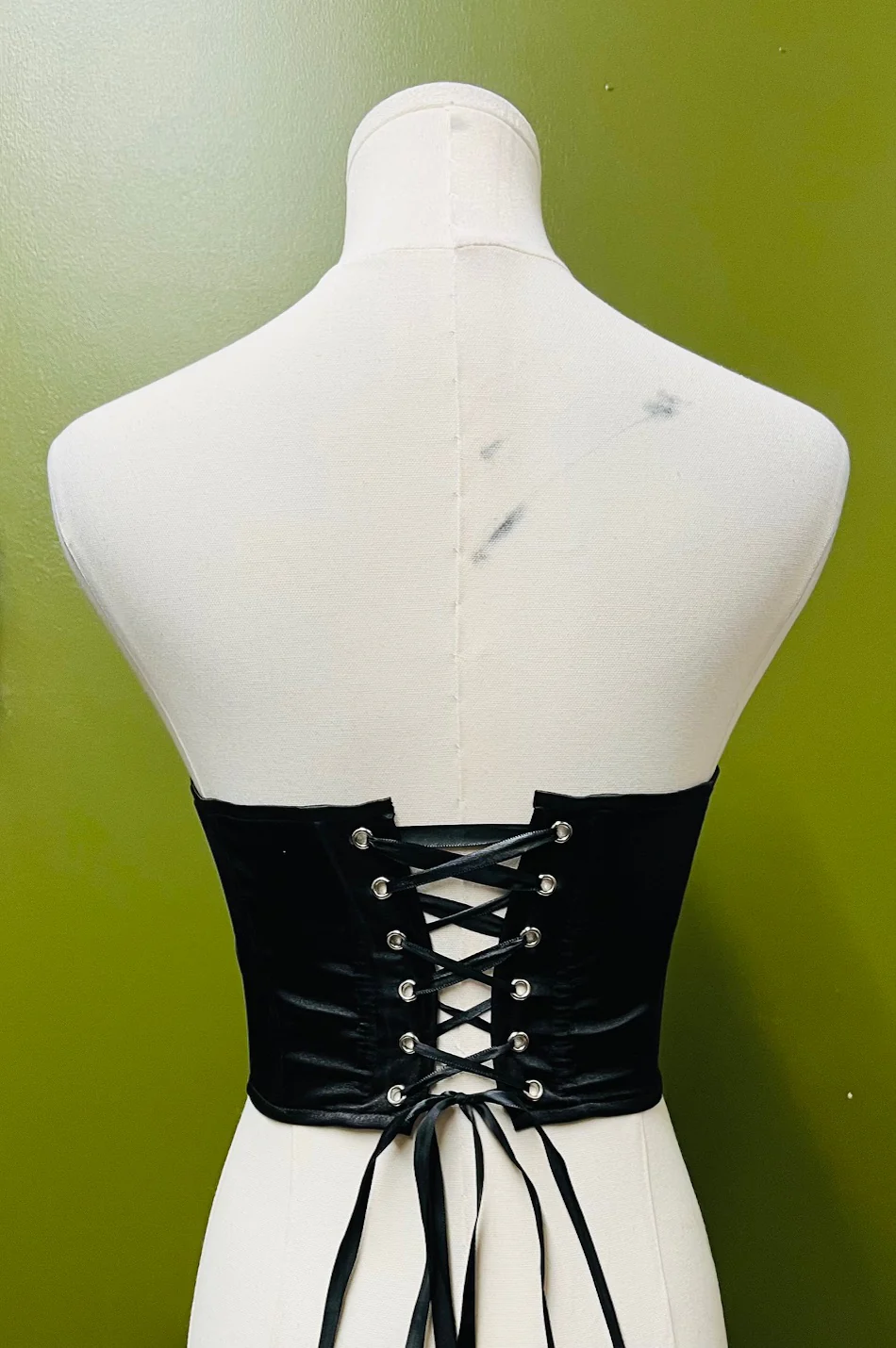 The Elmira Corset Top - Waist Cinching Top - Ready to ship - Image 3