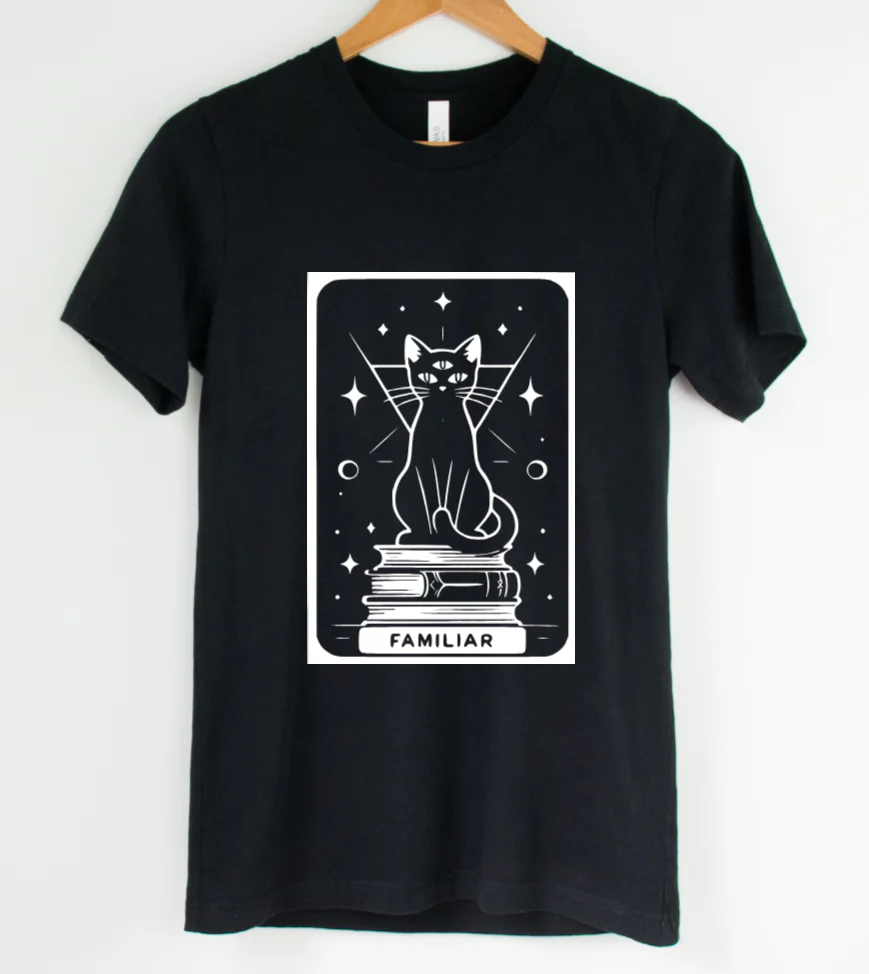 The Familiar Tarot - Available in T-Shirt, Pullover, Hoodie, Tank or Long Sleeve