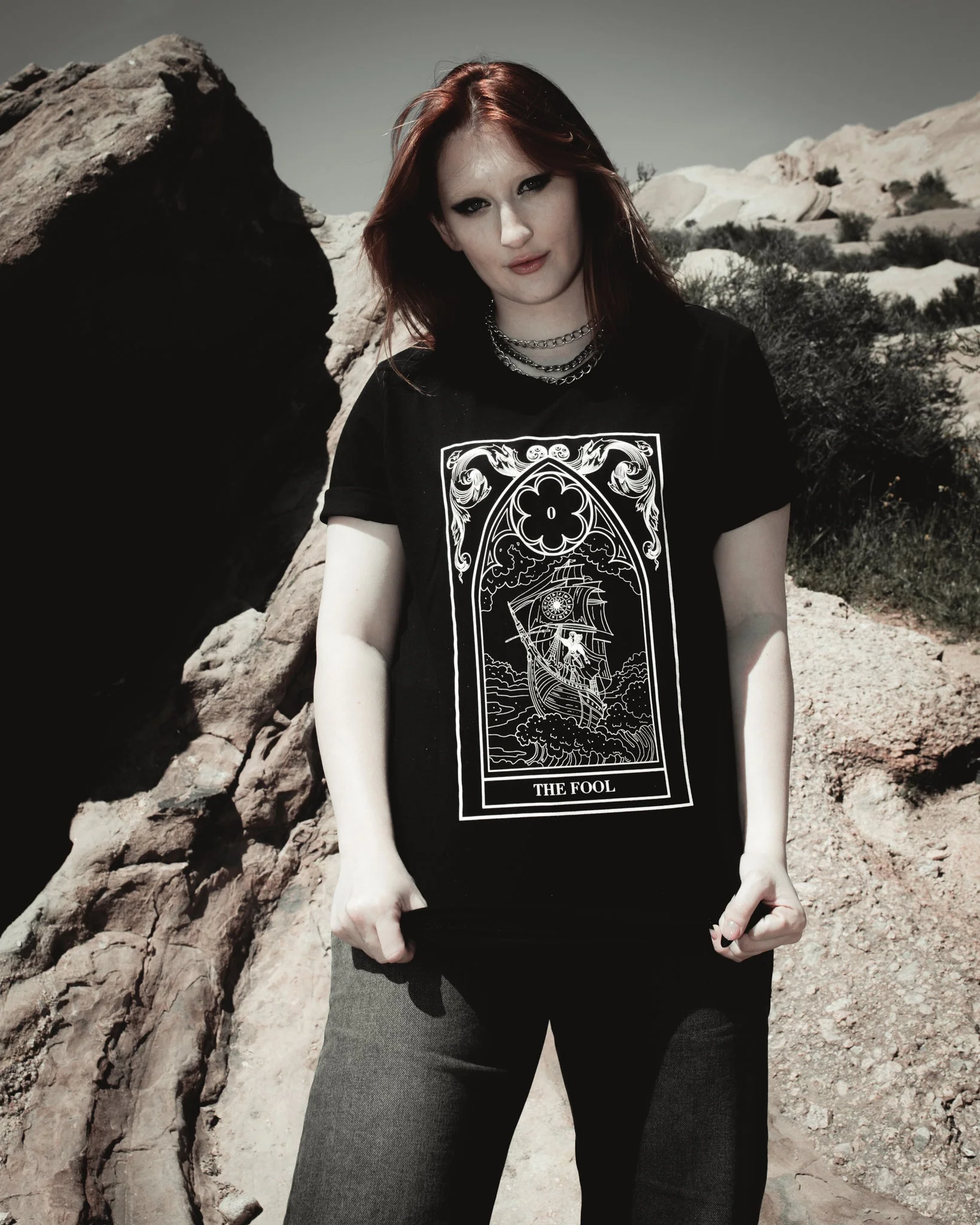 The Fool Tarot Tee - Image 3