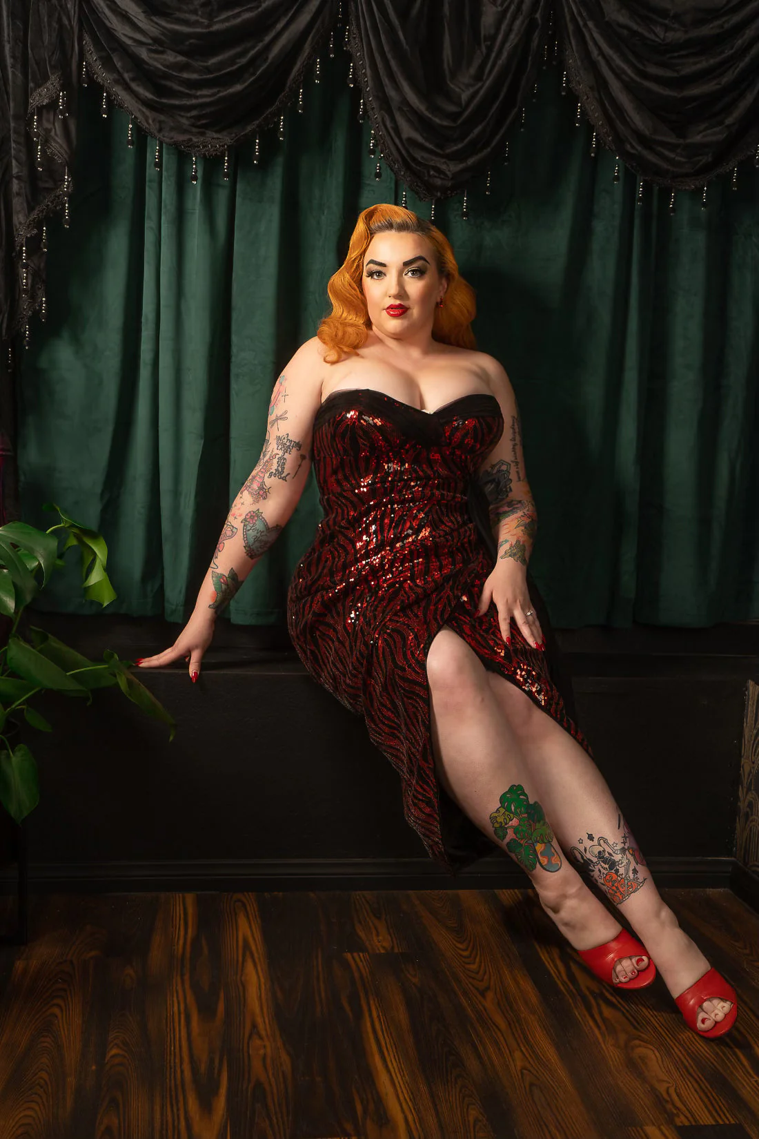 The Girl of my Dreams Sequin Dress - Image 19