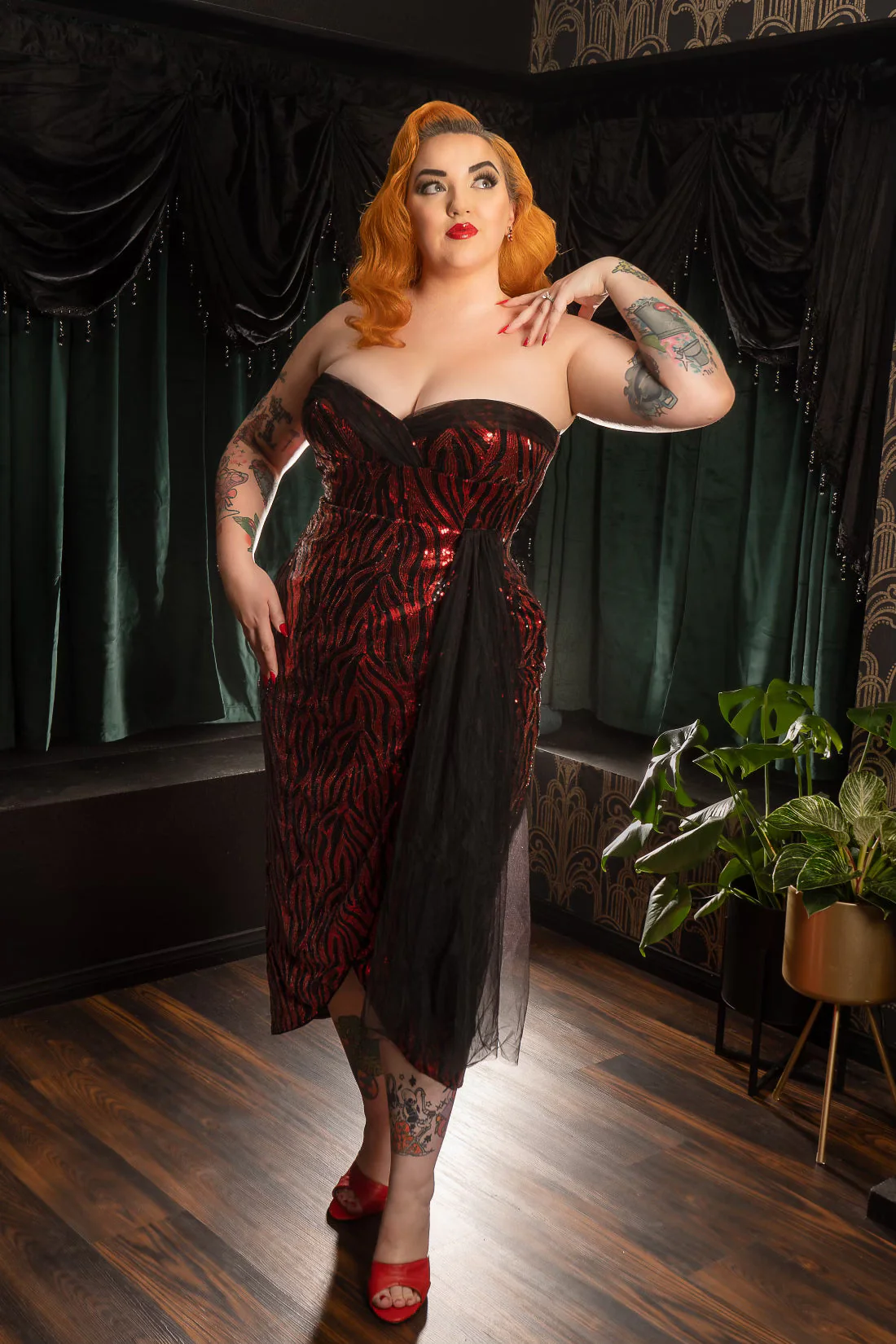 The Girl of my Dreams Sequin Dress - Image 8