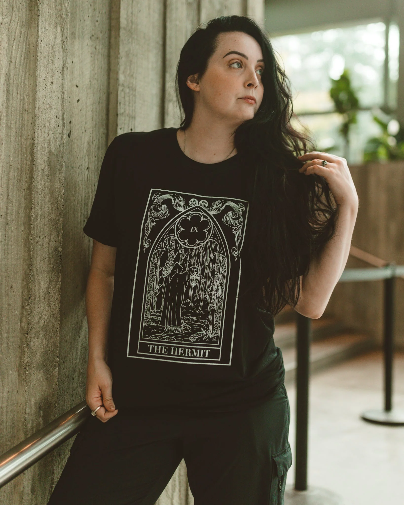 The Hermit Tarot Tee - Image 3